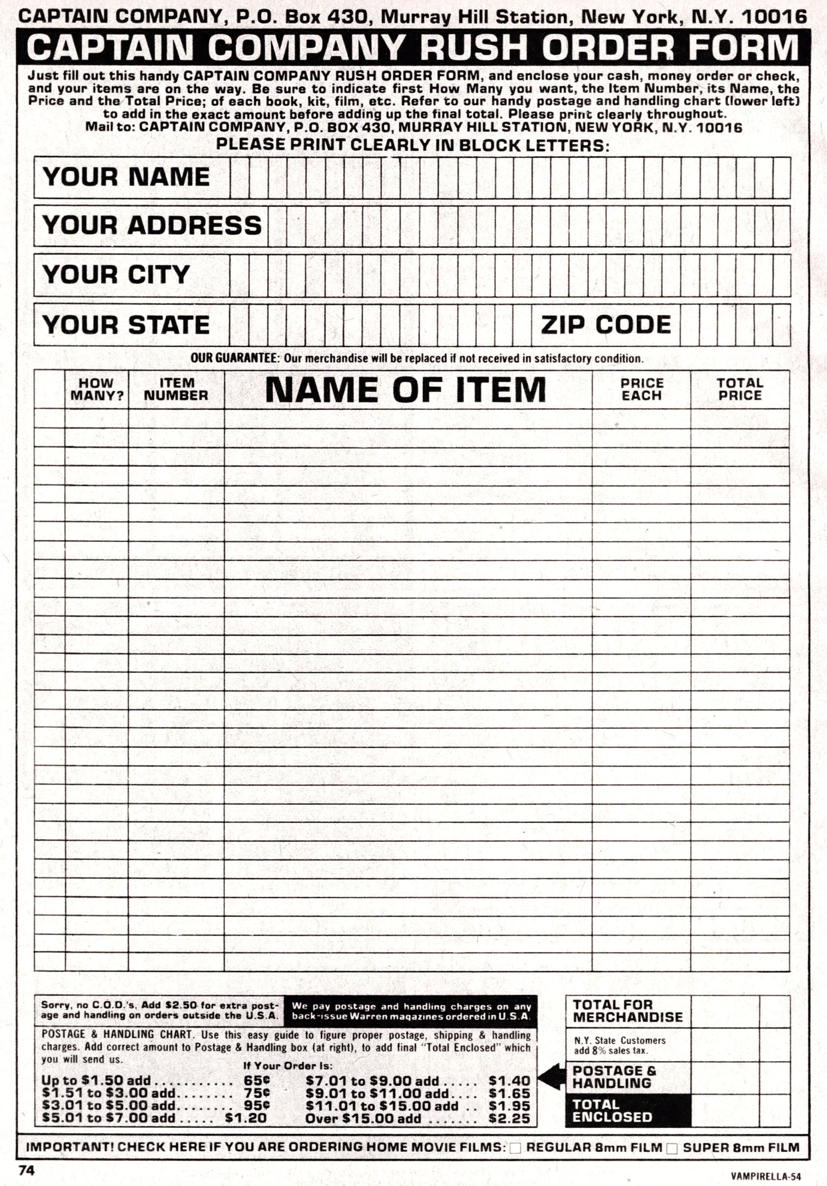 Read online Vampirella (1969) comic -  Issue #54 - 73