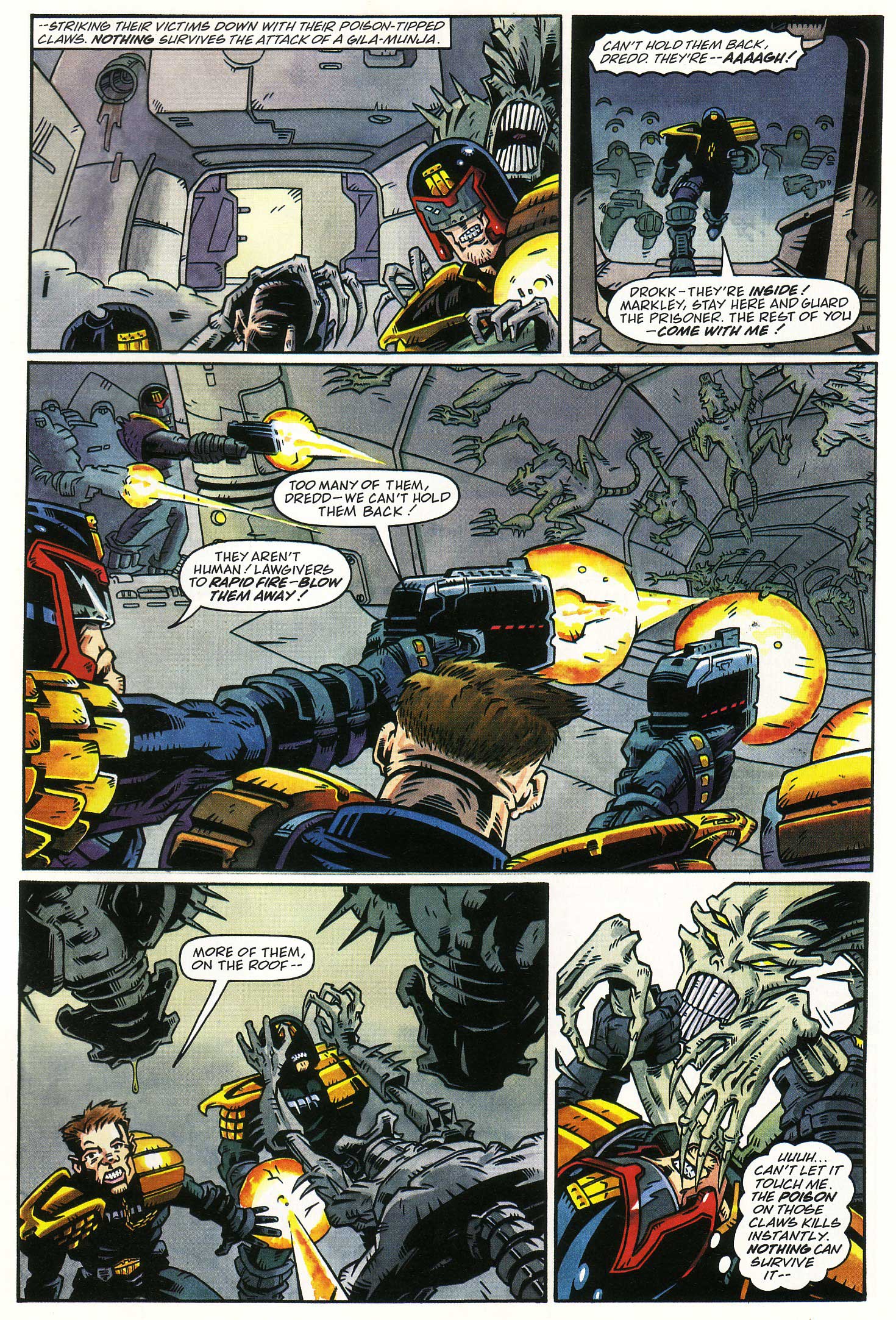 Read online Judge Dredd Lawman of the Future comic -  Issue #13 - 23