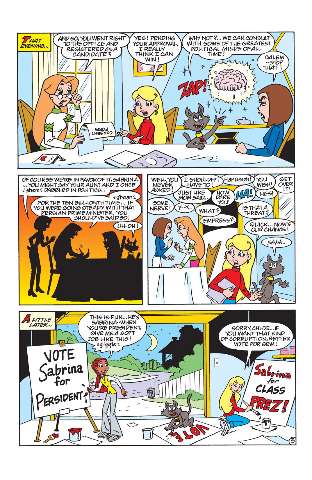 Read online Sabrina the Teenage Witch (2000) comic -  Issue #25 - 4