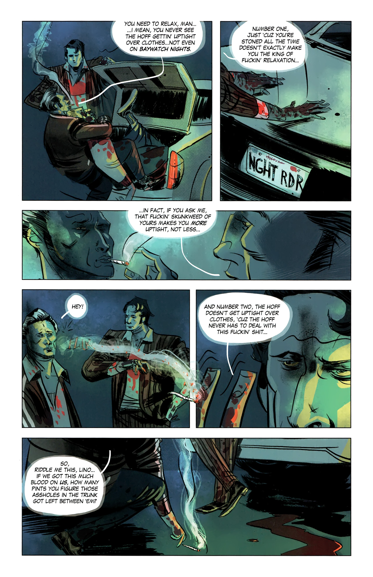 Read online Blue Estate comic -  Issue #3 - 11