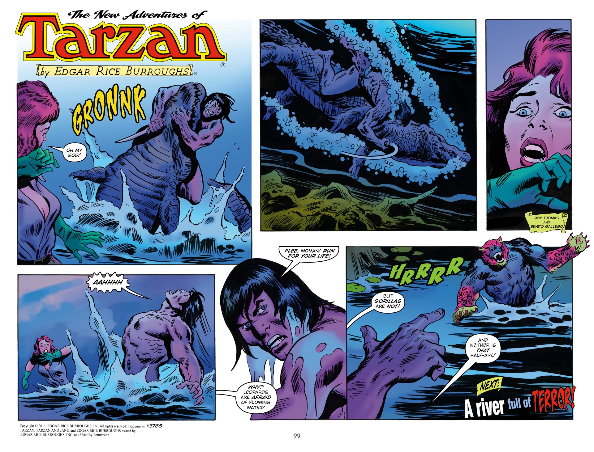 Read online Tarzan: The New Adventures comic -  Issue # TPB - 101