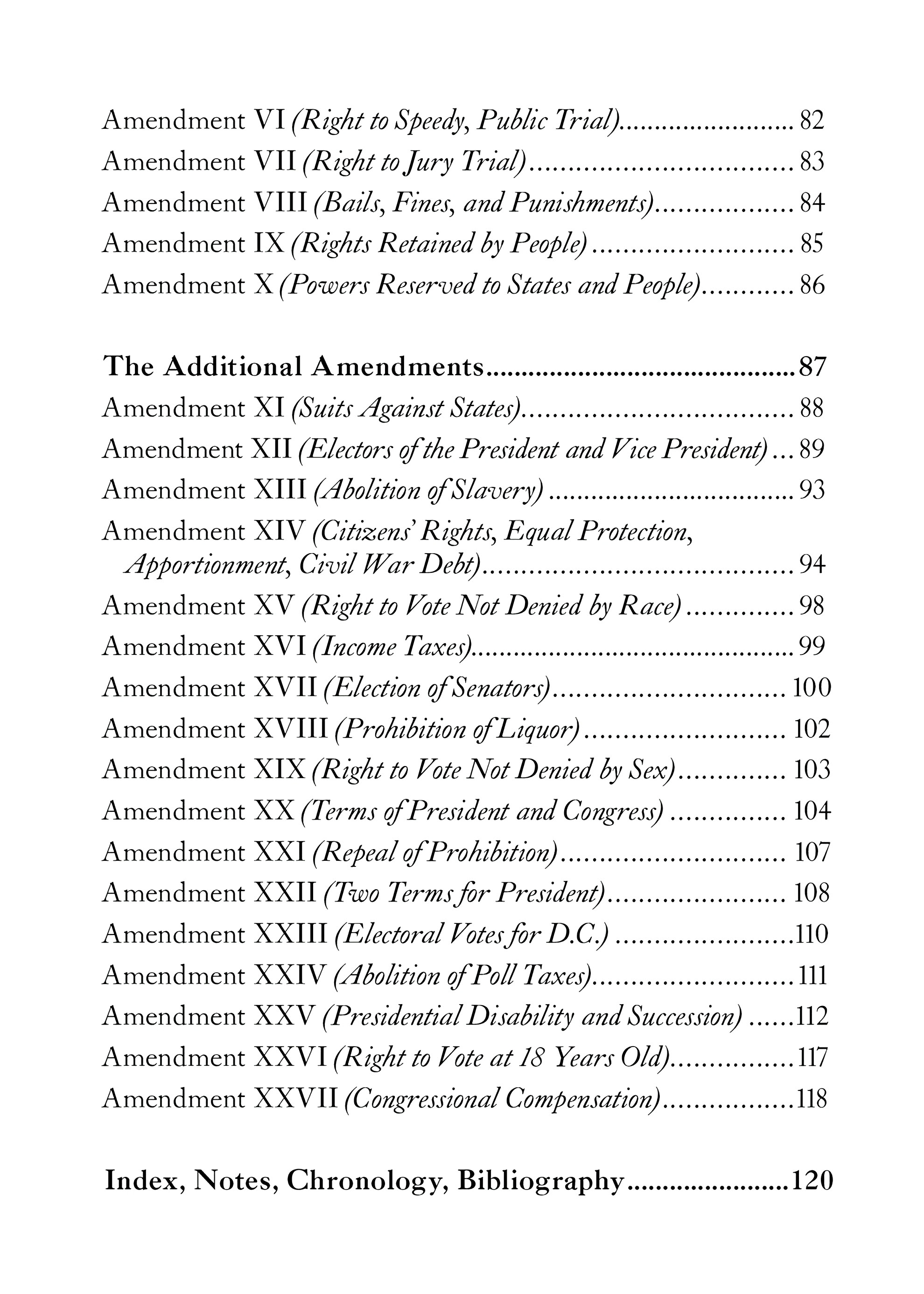 Read online Constitution Illustrated comic -  Issue # TPB - 6