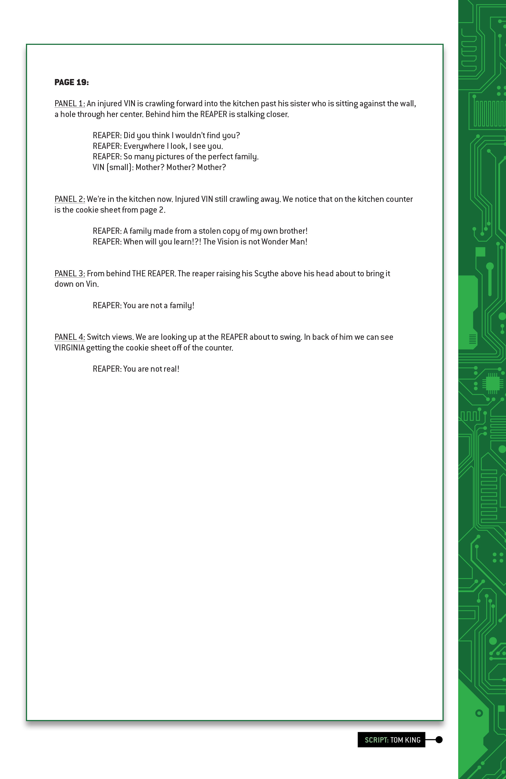 Read online Vision: Director's Cut comic -  Issue #1 - 77