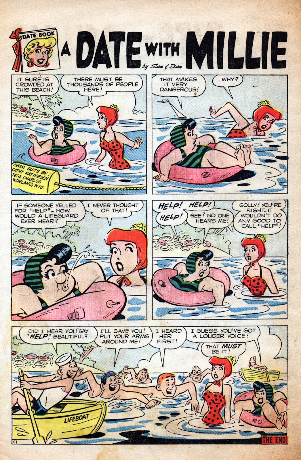 A Date with Millie (1956) issue 1 - Page 7