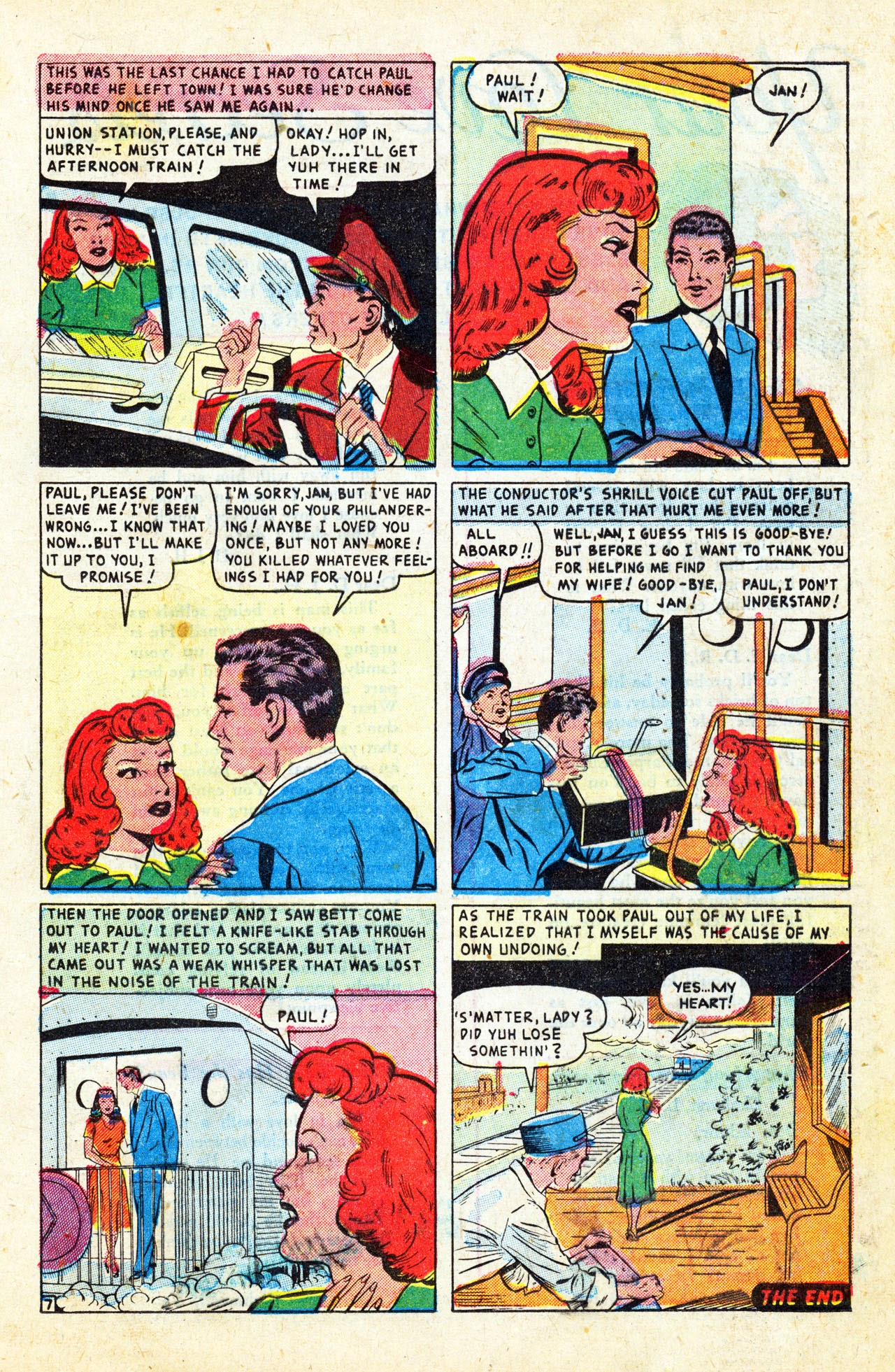 Read online Love Secrets (1949) comic -  Issue #1 - 17