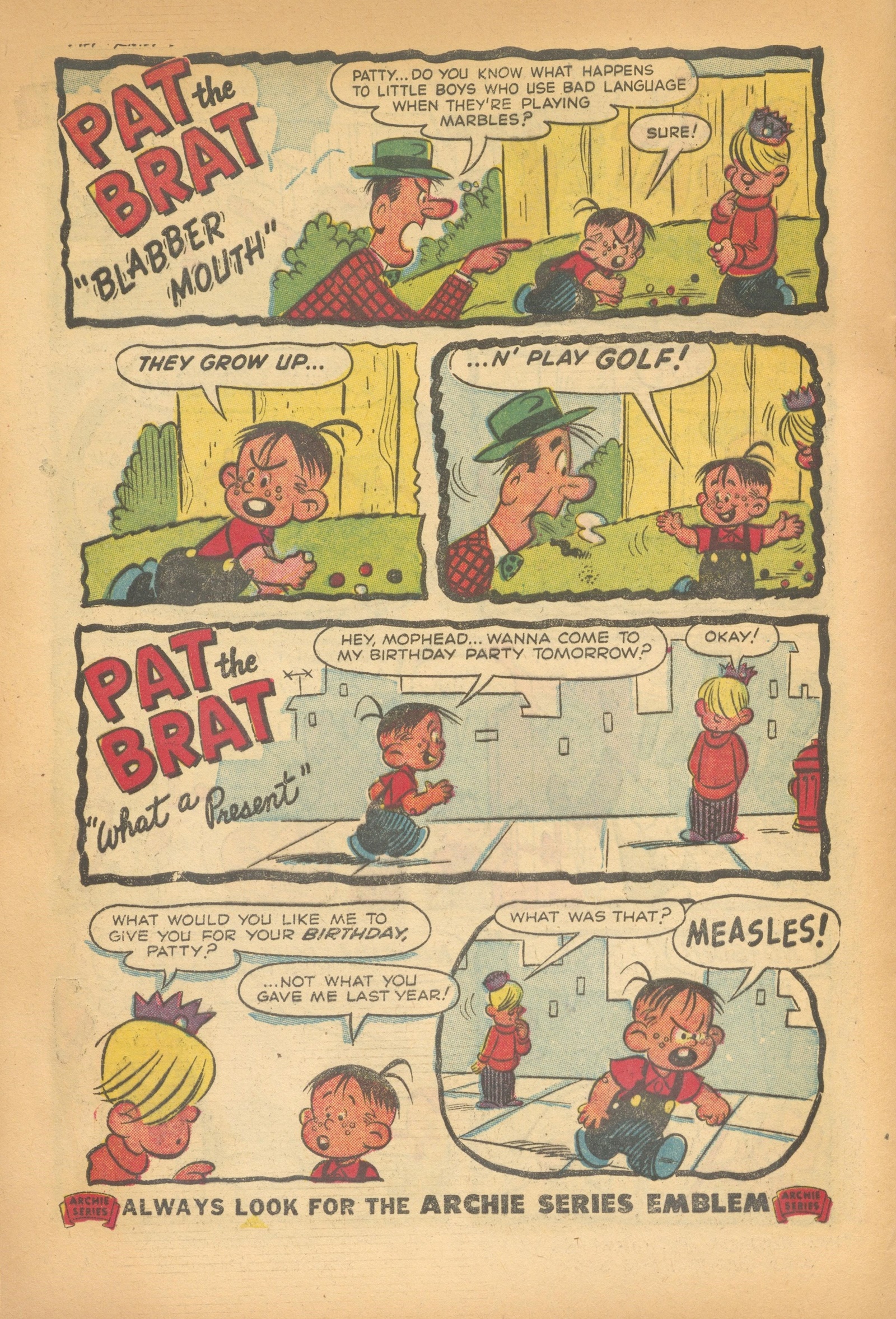 Read online Pat the Brat comic -  Issue #15 - 34