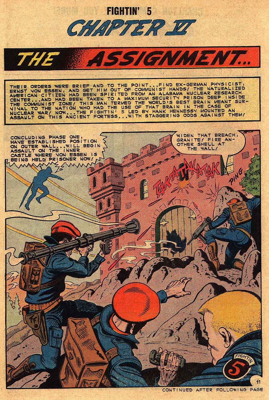 Read online The Fightin' 5 comic -  Issue #28 - 14