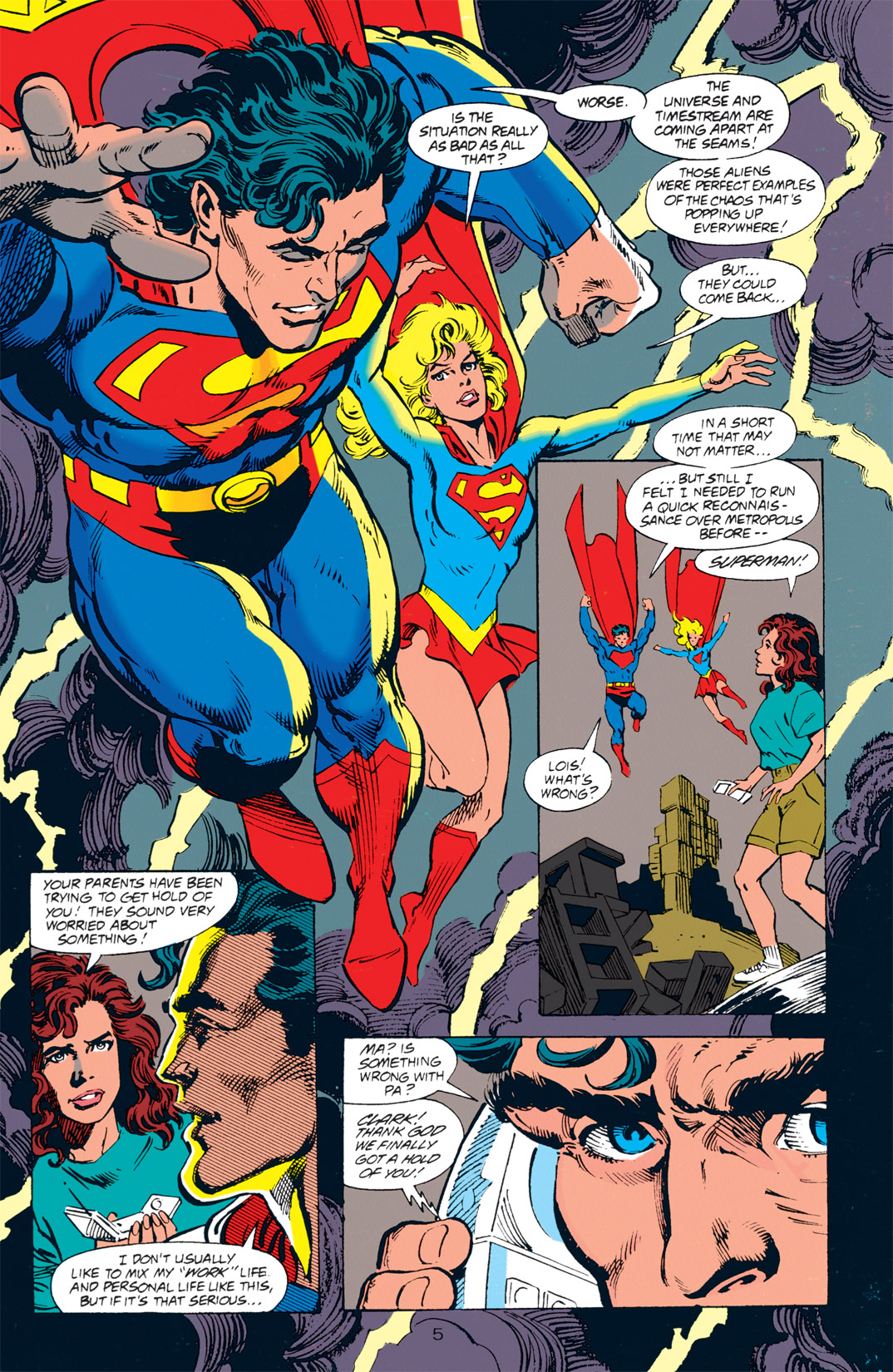 Read online Superman (1987) comic -  Issue #93 - 6