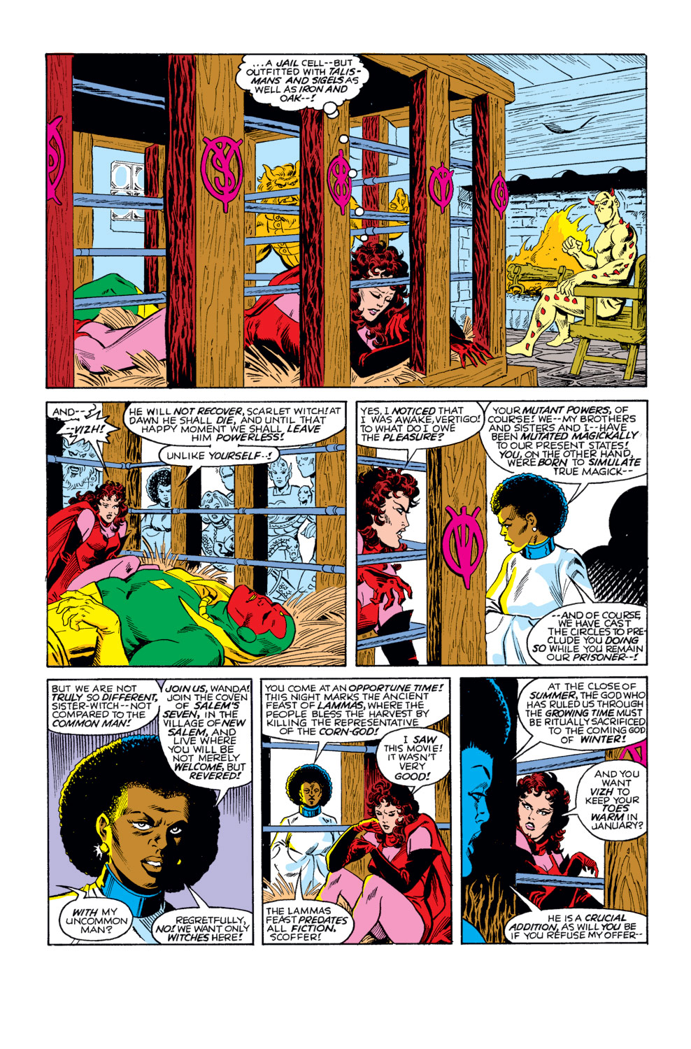 Read online The Vision and the Scarlet Witch (1985) comic -  Issue #3 - 11