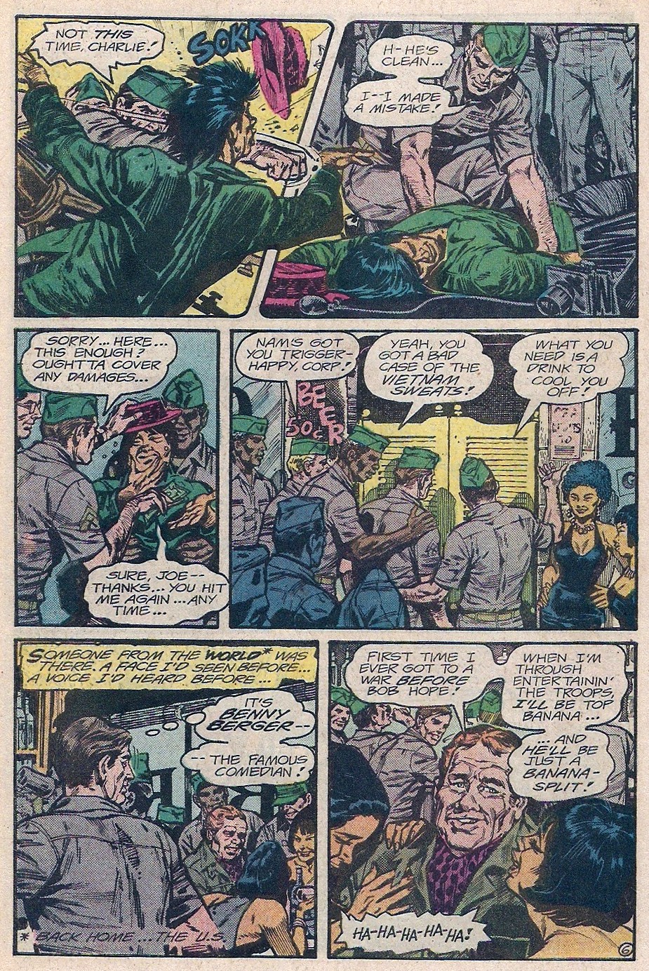 Read online G.I. Combat (1952) comic -  Issue #267 - 32