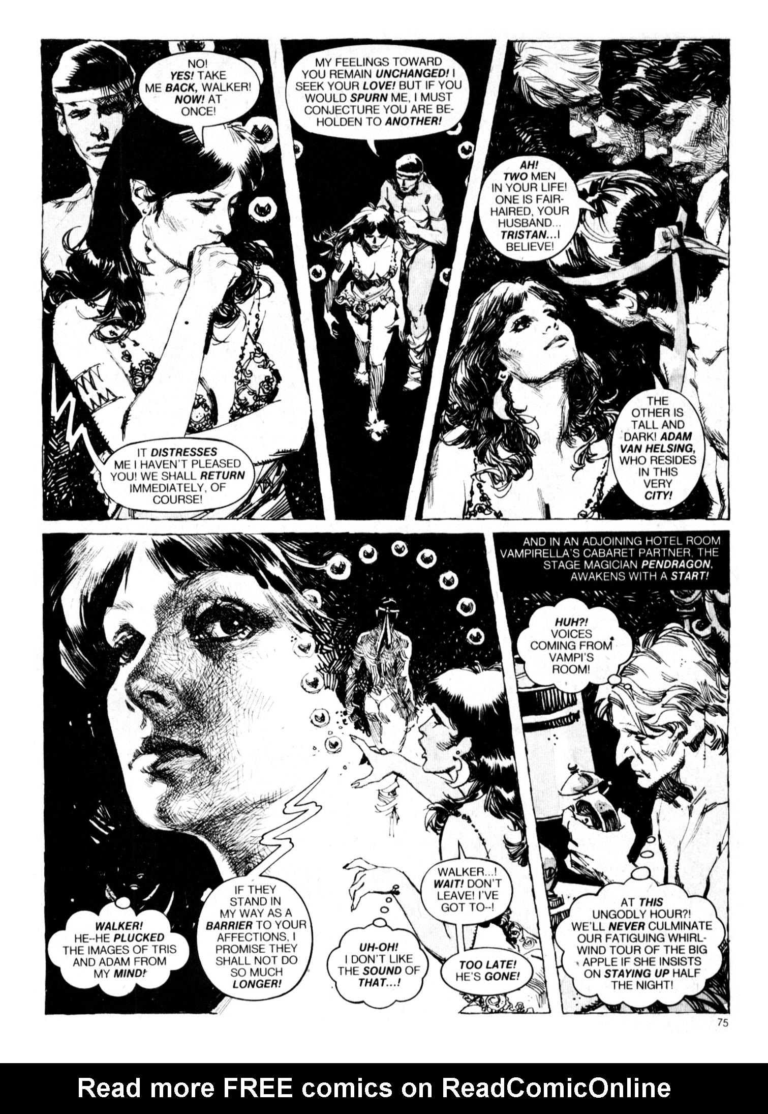Read online Vampirella (1969) comic -  Issue #113 - 75