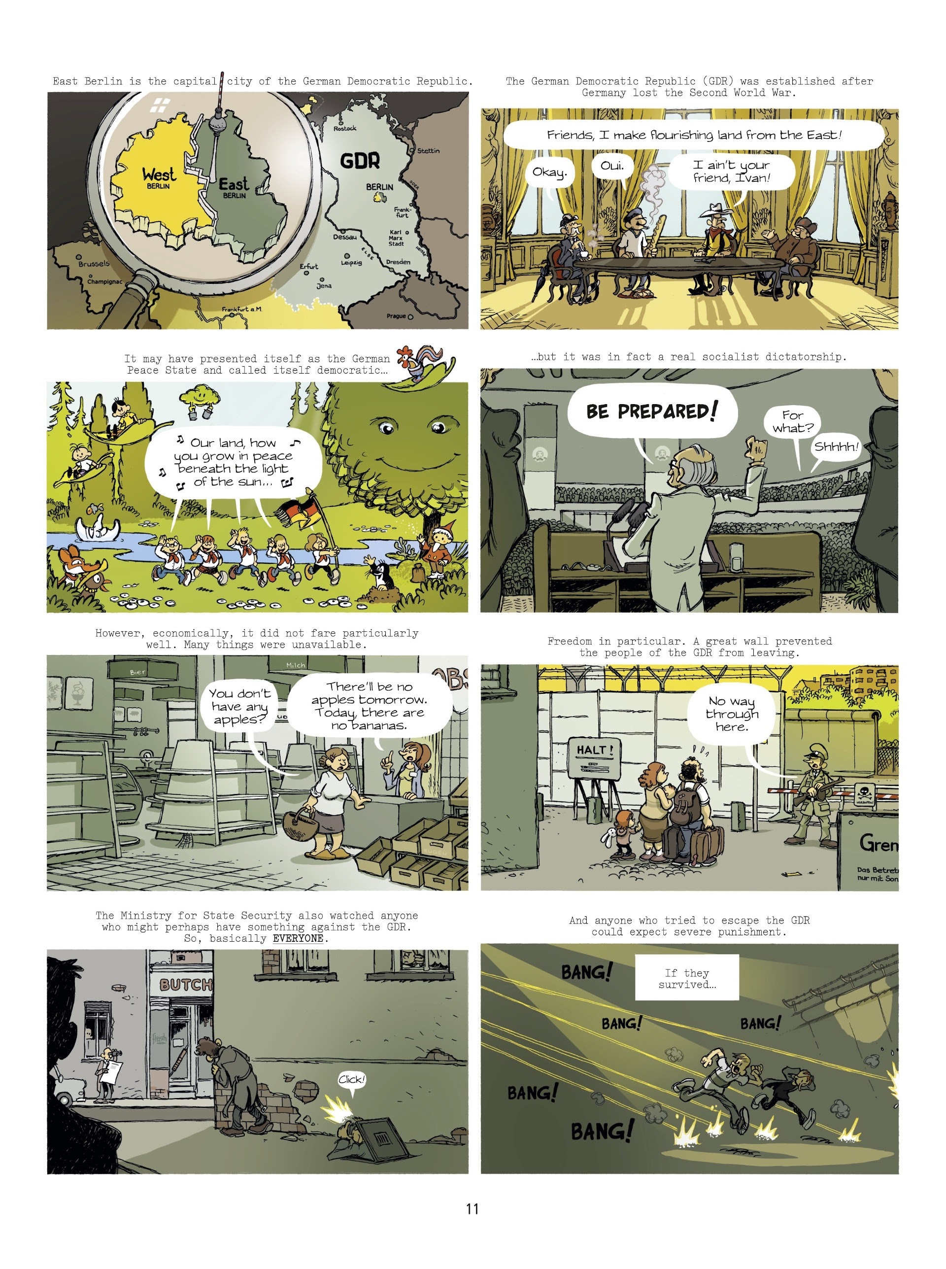 Read online Spirou In Berlin comic -  Issue # Full - 11