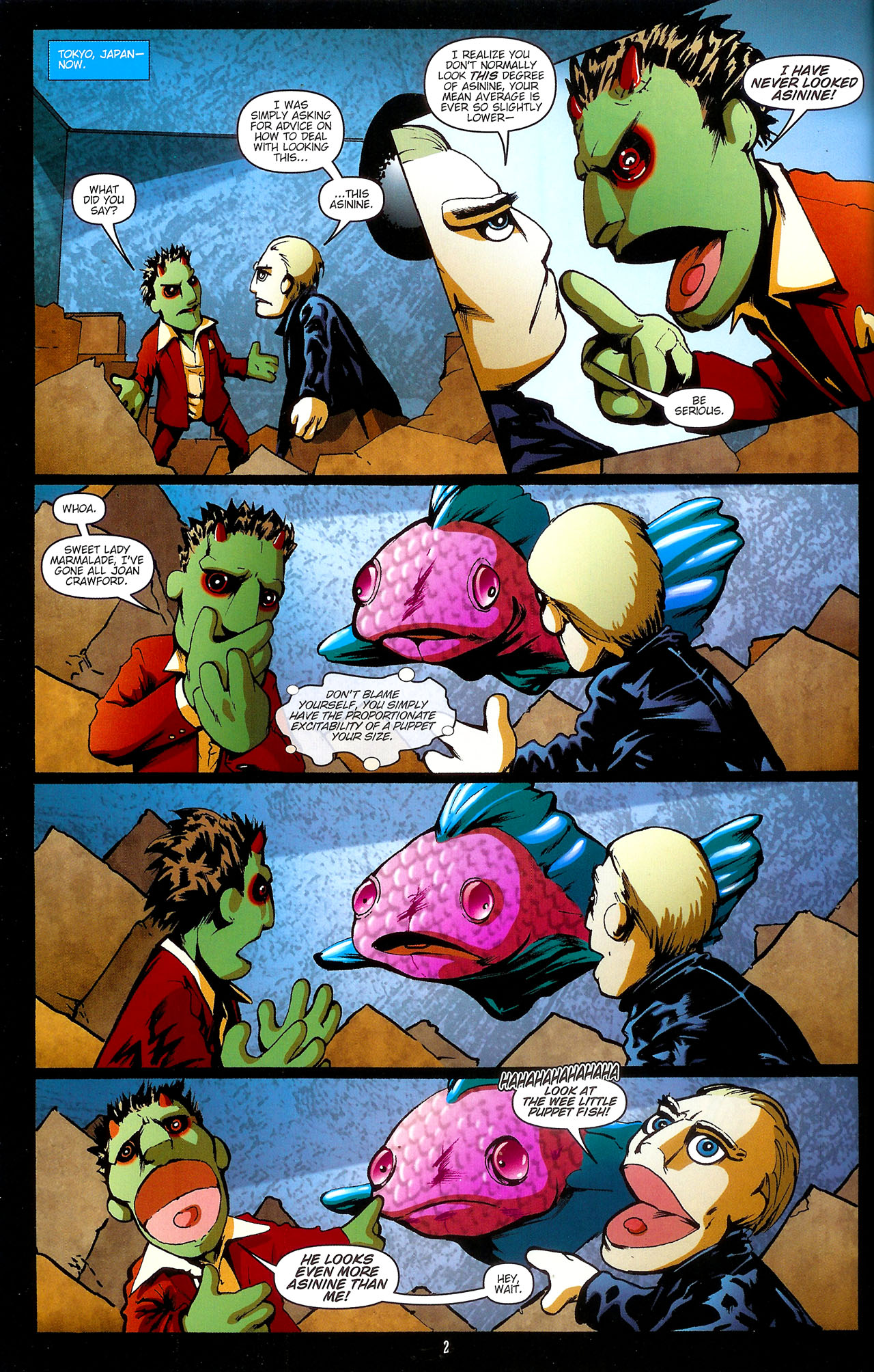 Read online Spike: Shadow Puppets comic -  Issue #3 - 4