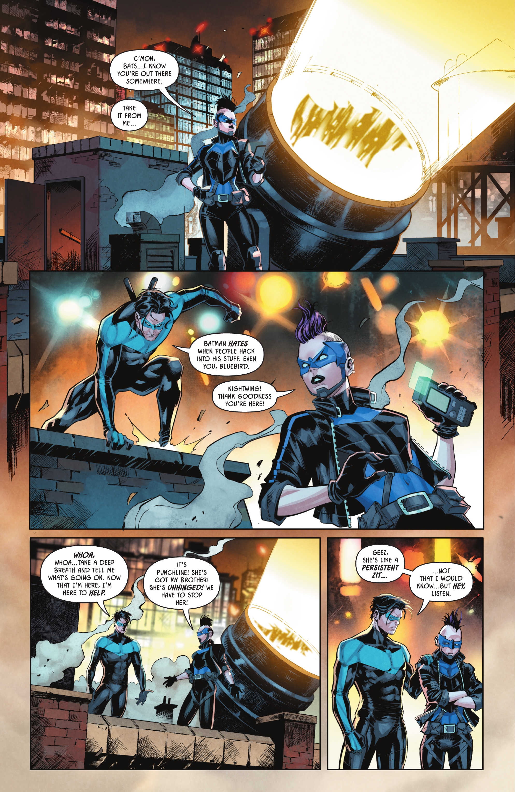 Read online Punchline: The Gotham Game comic -  Issue #4 - 6