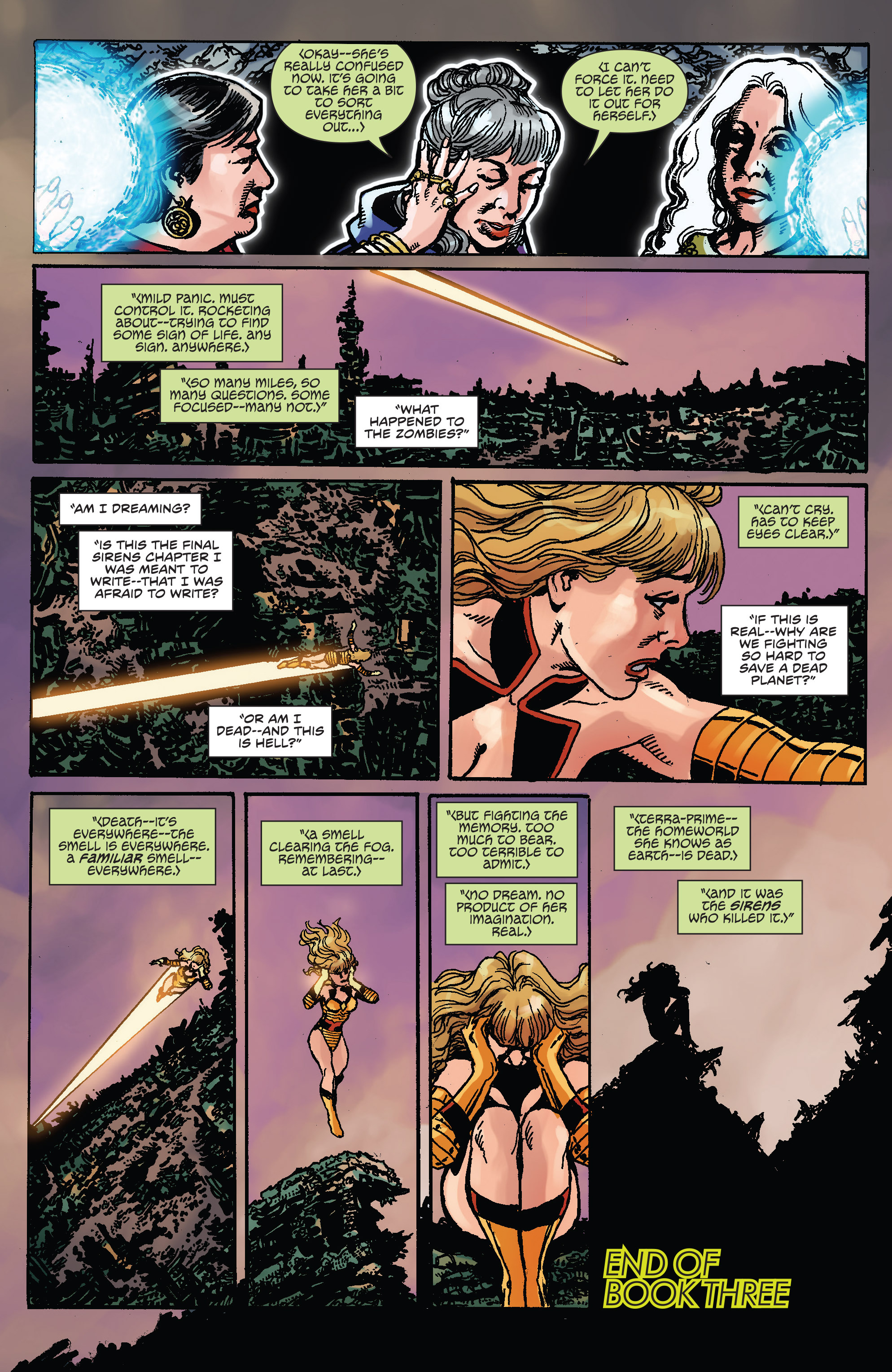 Read online George Pérez's Sirens comic -  Issue #3 - 23