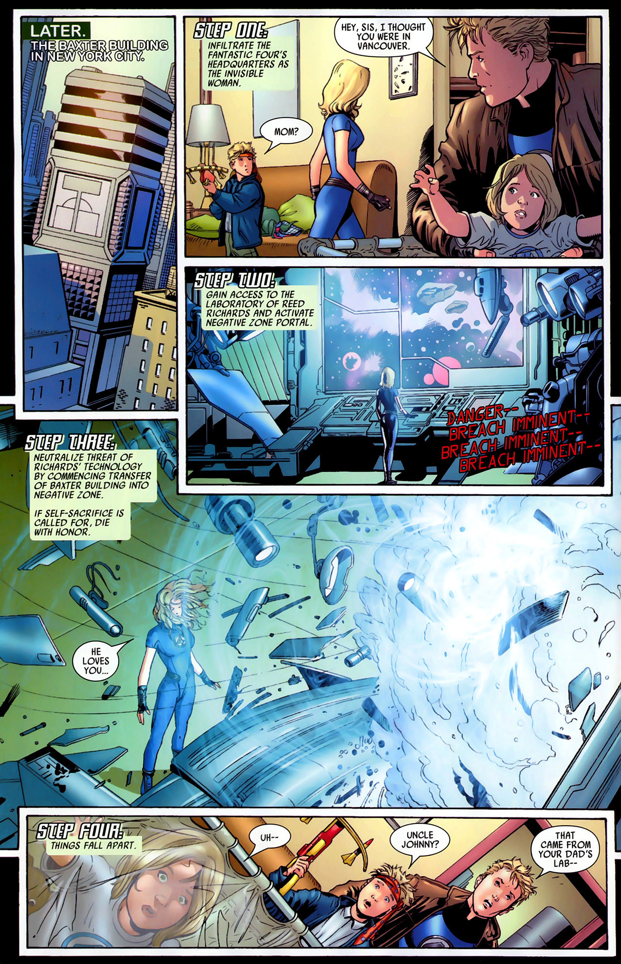 Read online Secret Invasion: Fantastic Four comic -  Issue #1 - 7