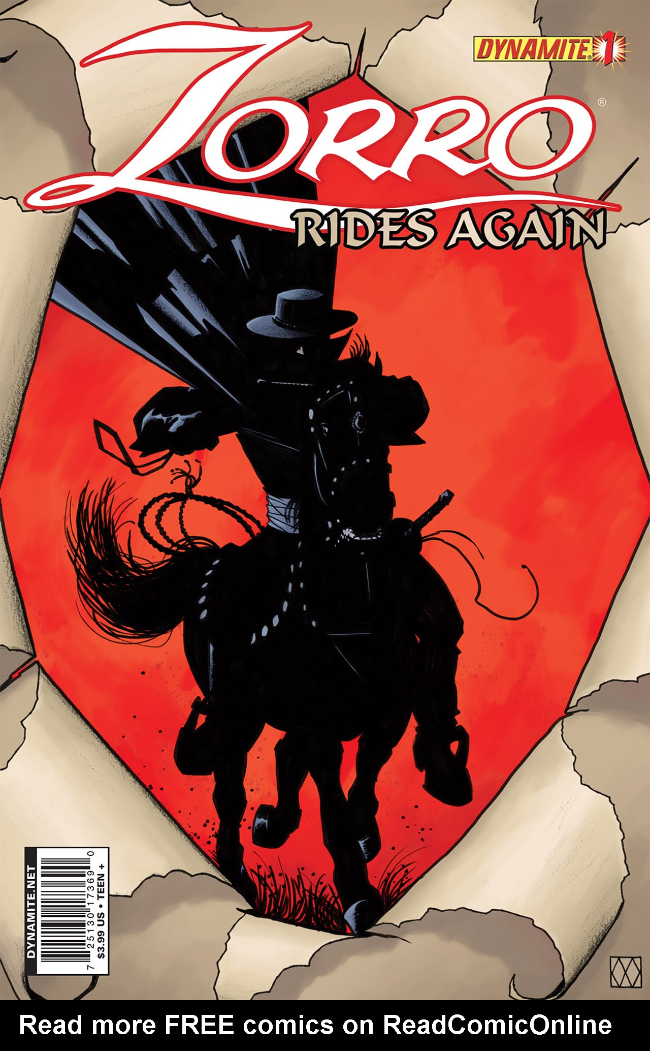 Read online Zorro Rides Again comic -  Issue #1 - 1