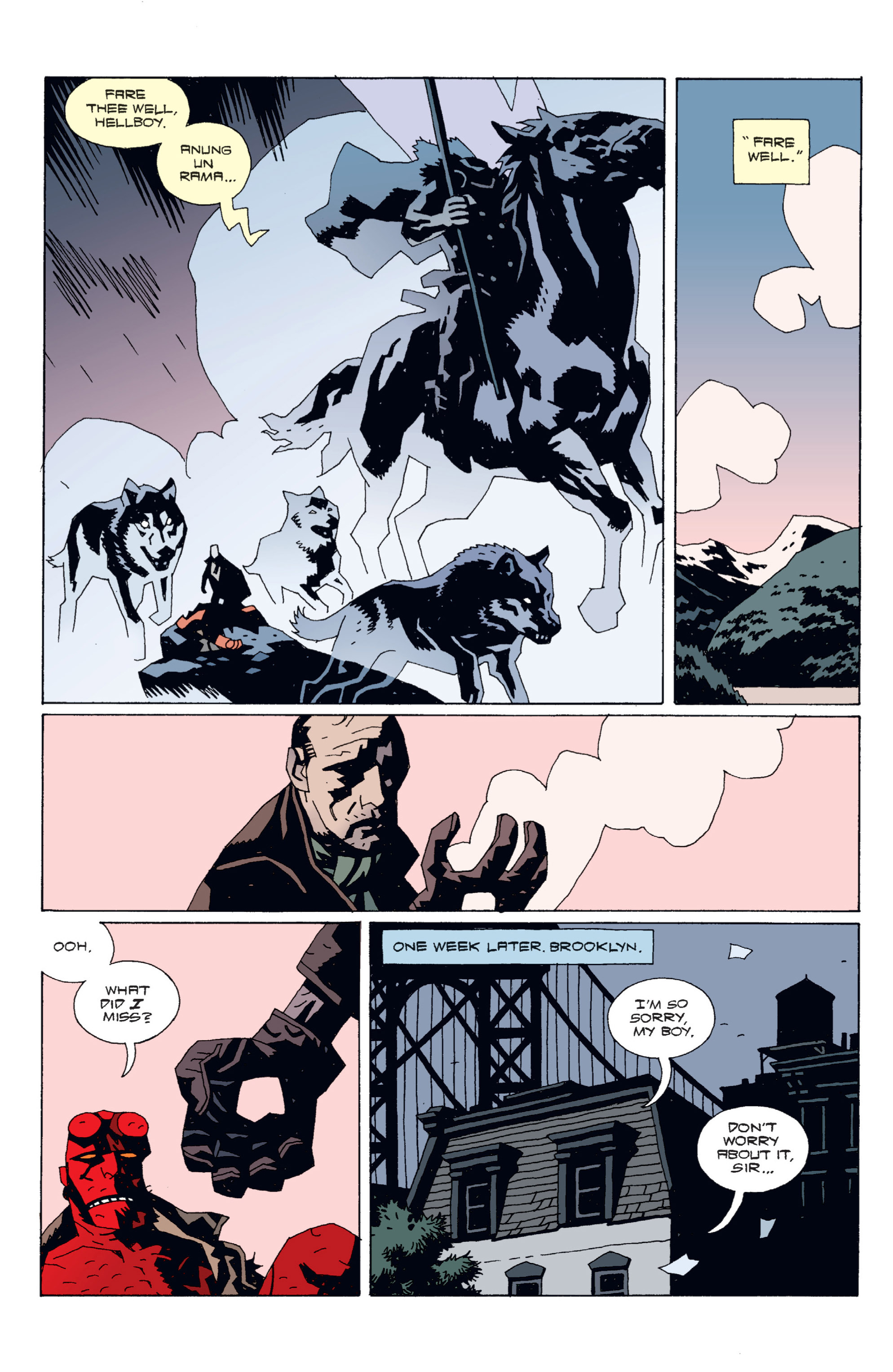 Read online Hellboy comic -  Issue #4 - 31