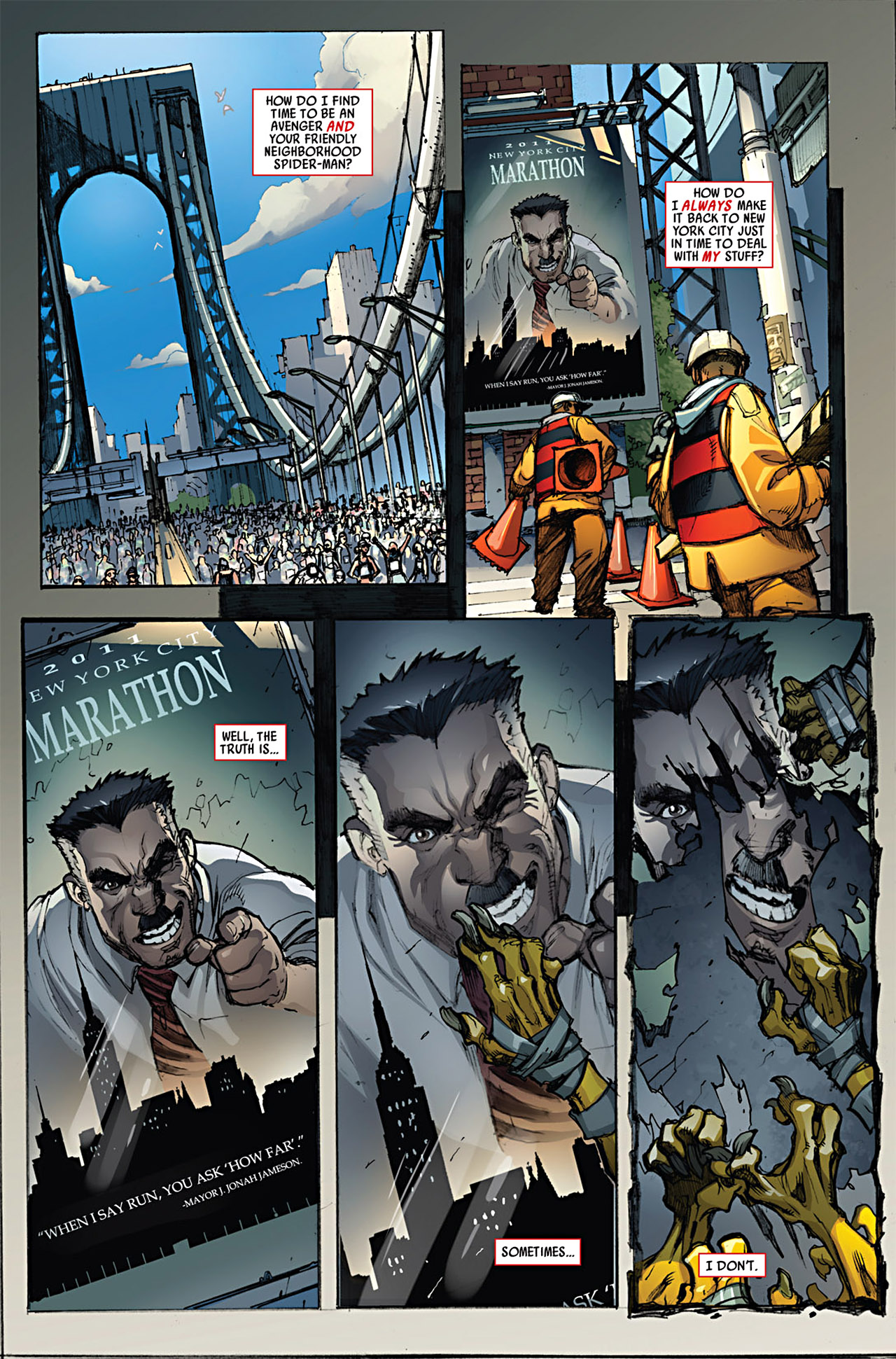 Read online Avenging Spider-Man Daily Bugle comic -  Issue # Full - 5