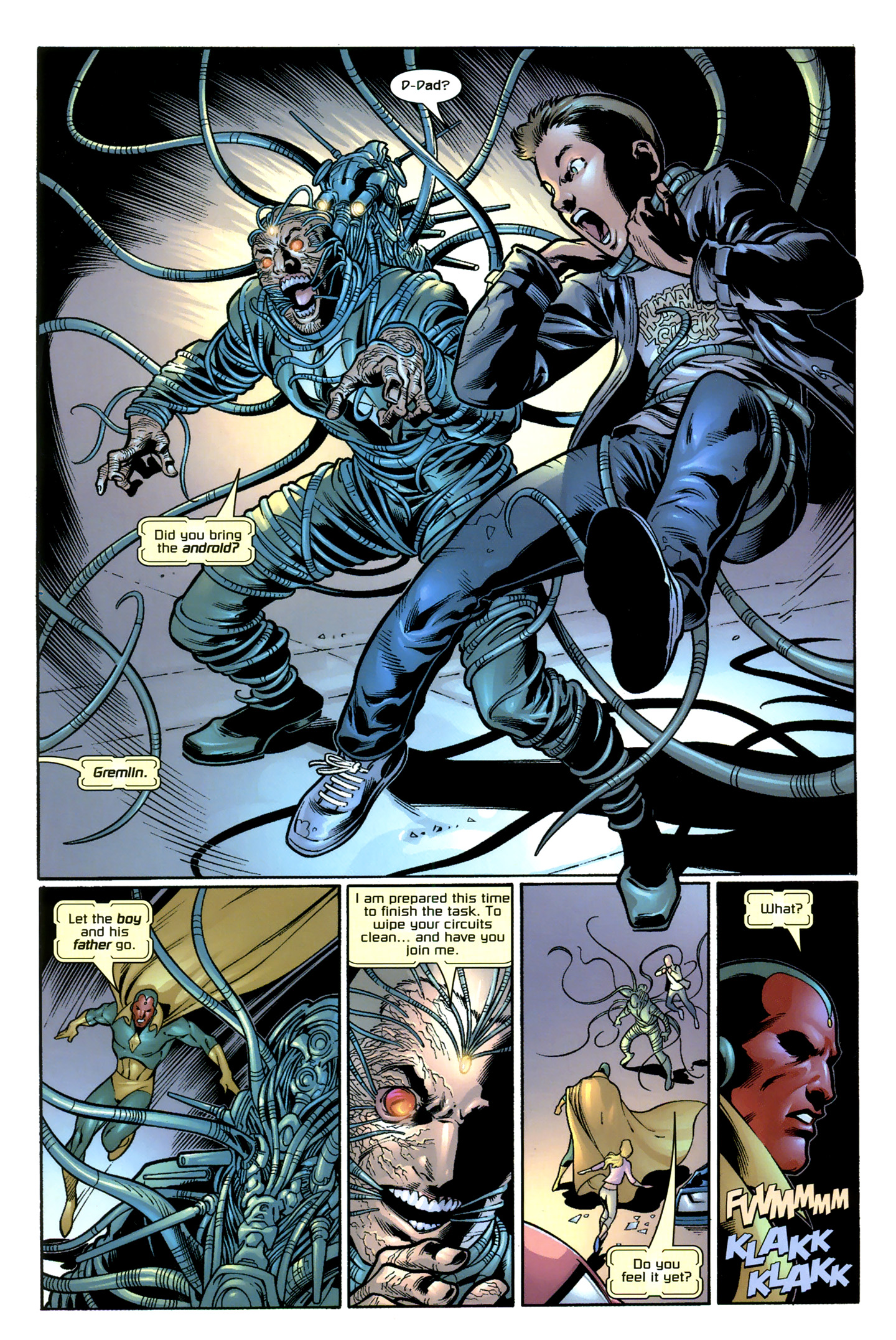 Read online Avengers Icons: The Vision comic -  Issue #3 - 32