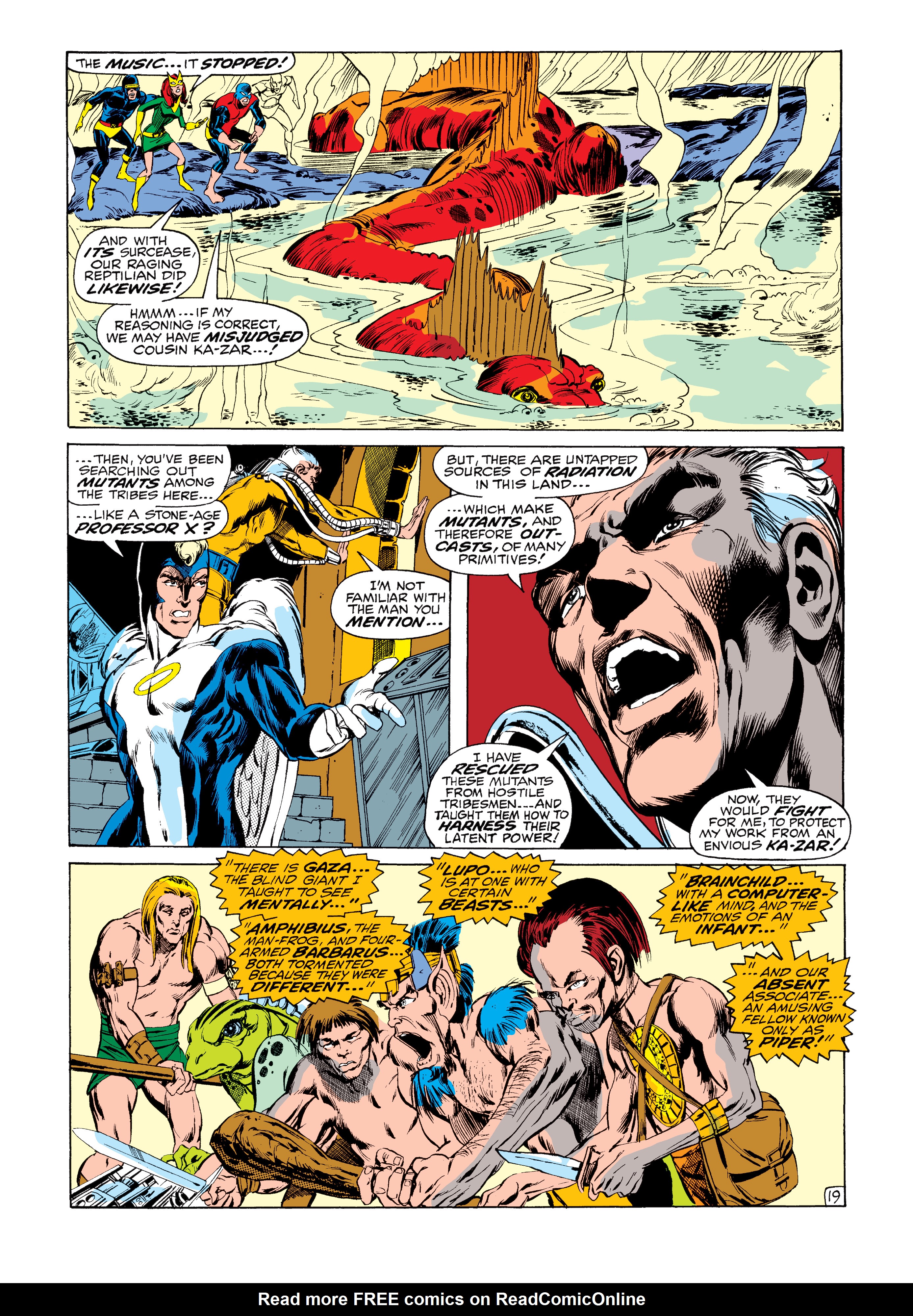 Read online X-Men by Roy Thomas & Neal Adams Gallery Edition comic -  Issue # TPB (Part 2) - 35