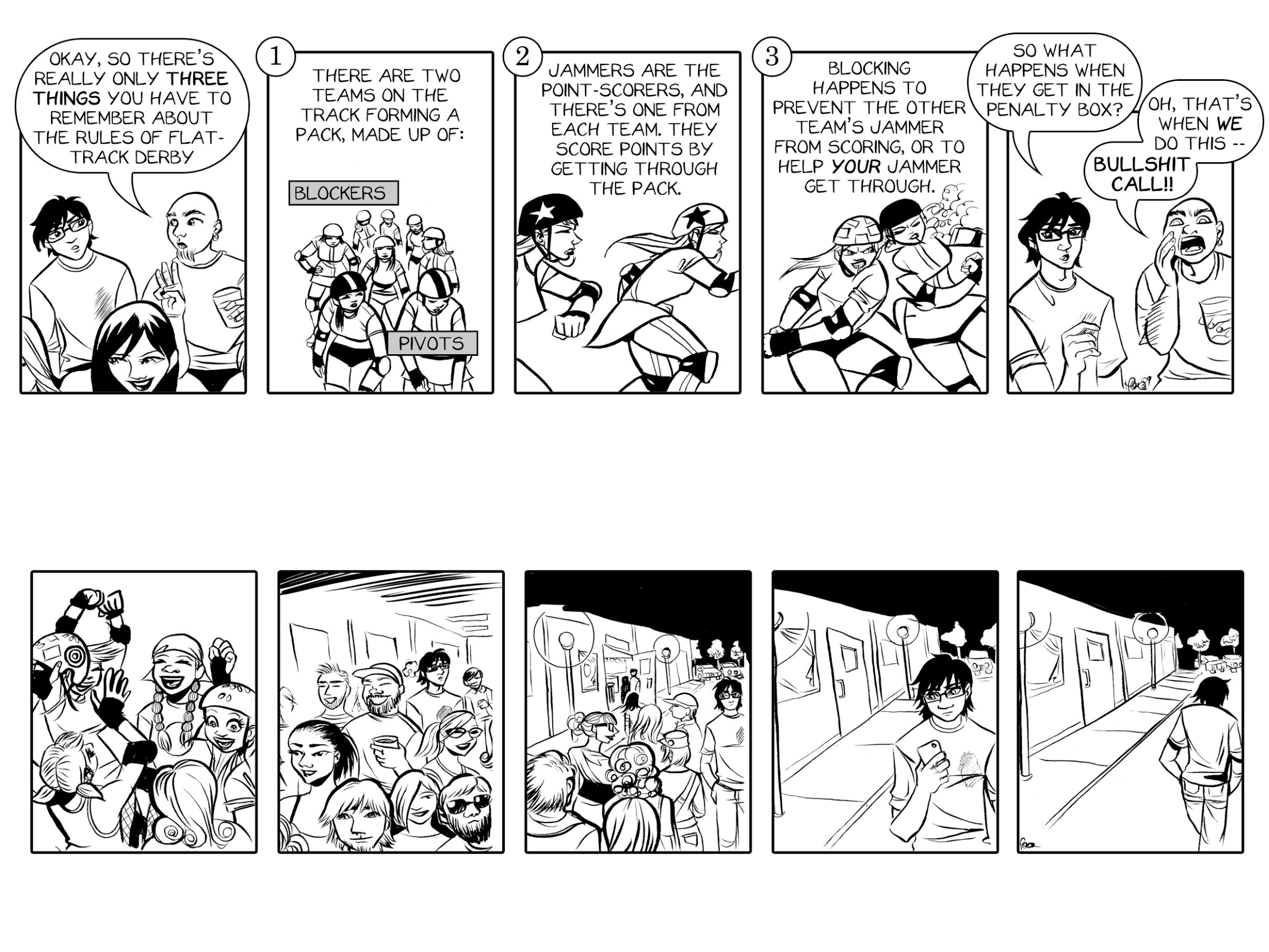 Read online Bonnie N. Collide, Nine to Five comic -  Issue #1 - 21