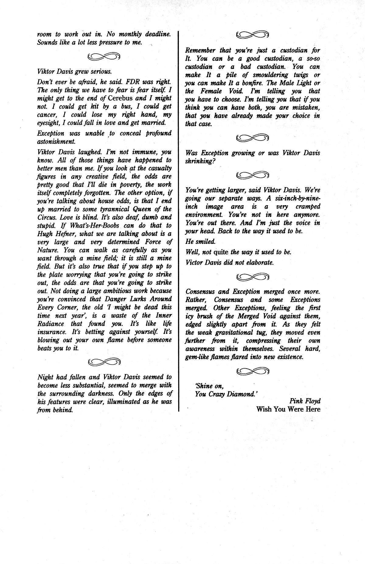 Read online Cerebus comic -  Issue #186 - 22