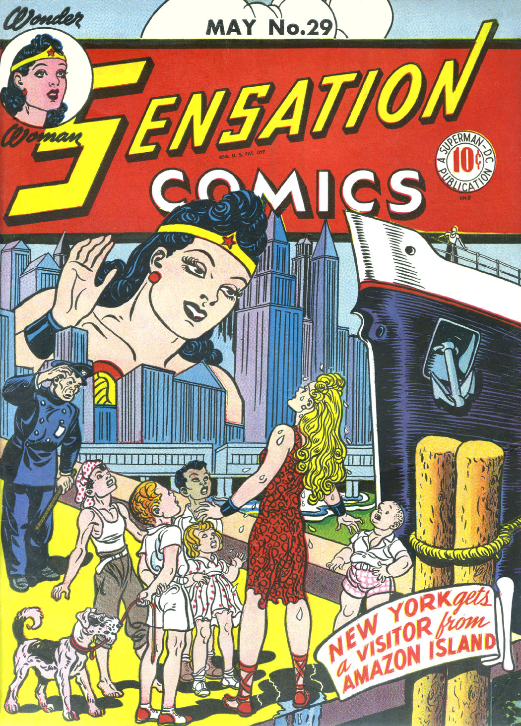 Read online Sensation (Mystery) Comics comic -  Issue #29 - 1