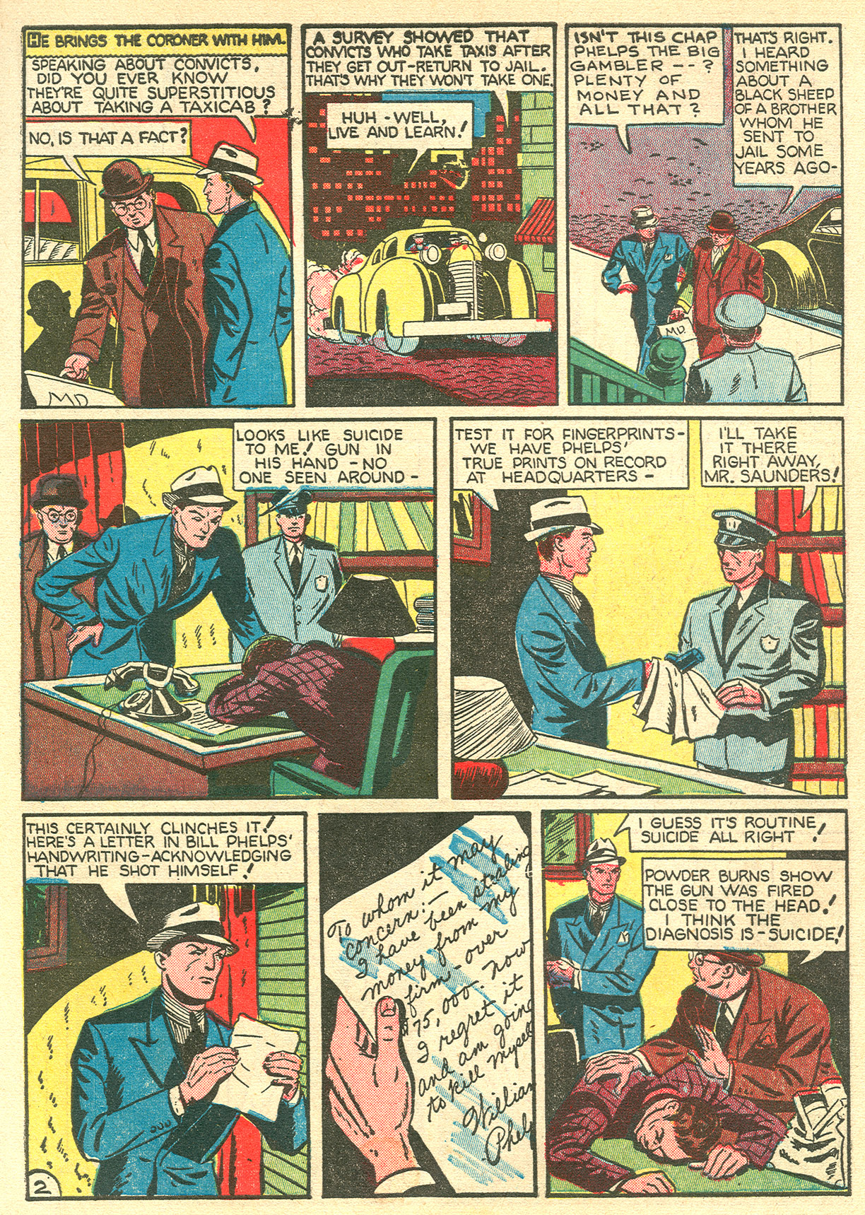 Read online Detective Comics (1937) comic -  Issue #51 - 39