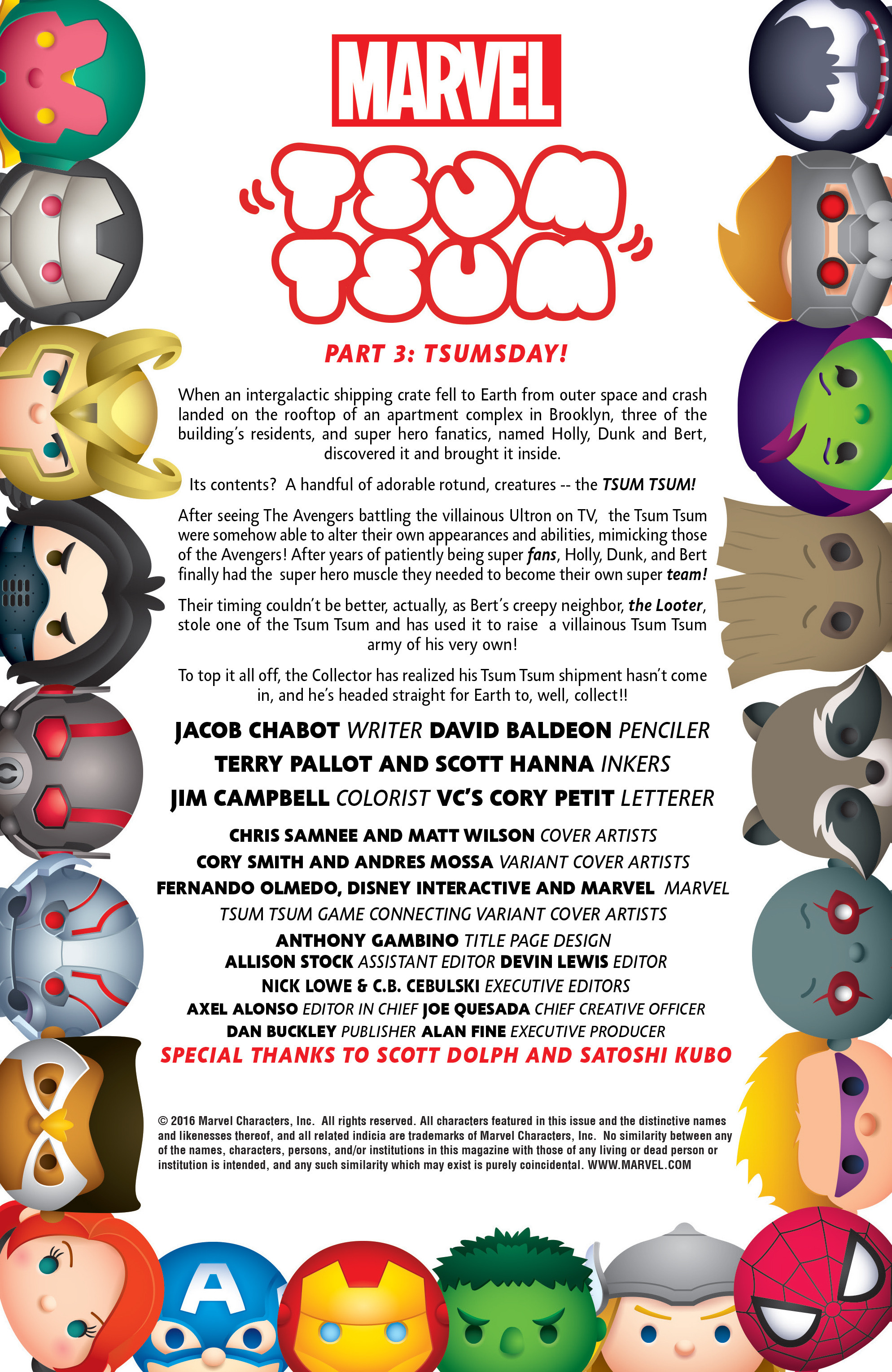 Read online Marvel Tsum Tsum comic -  Issue #3 - 2