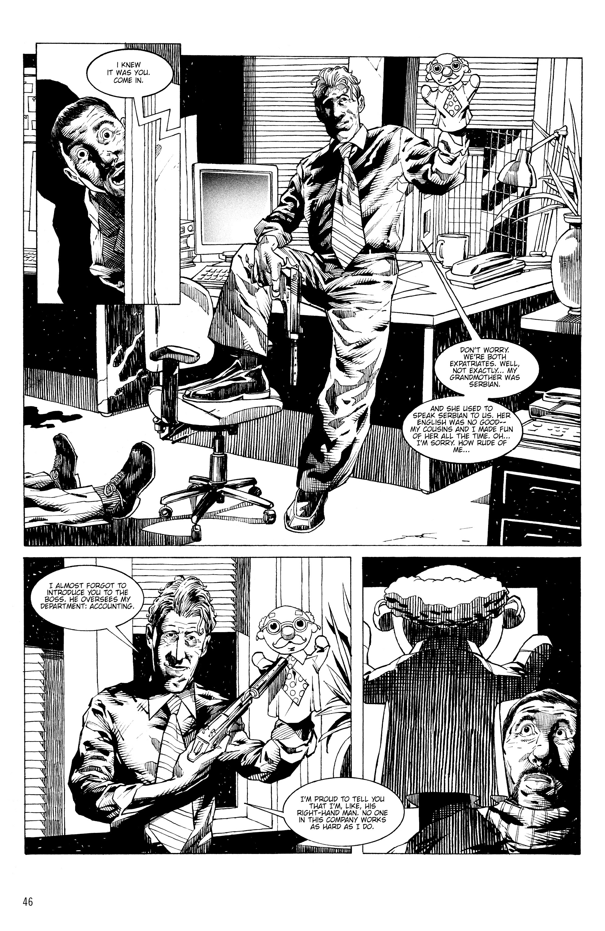 Read online Noir: A Collection of Crime Comics comic -  Issue # TPB - 45