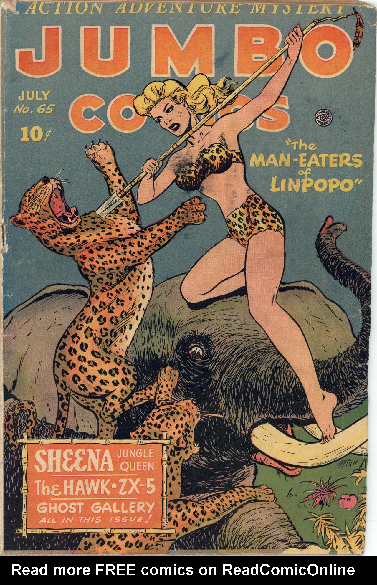 Read online Jumbo Comics comic -  Issue #65 - 1