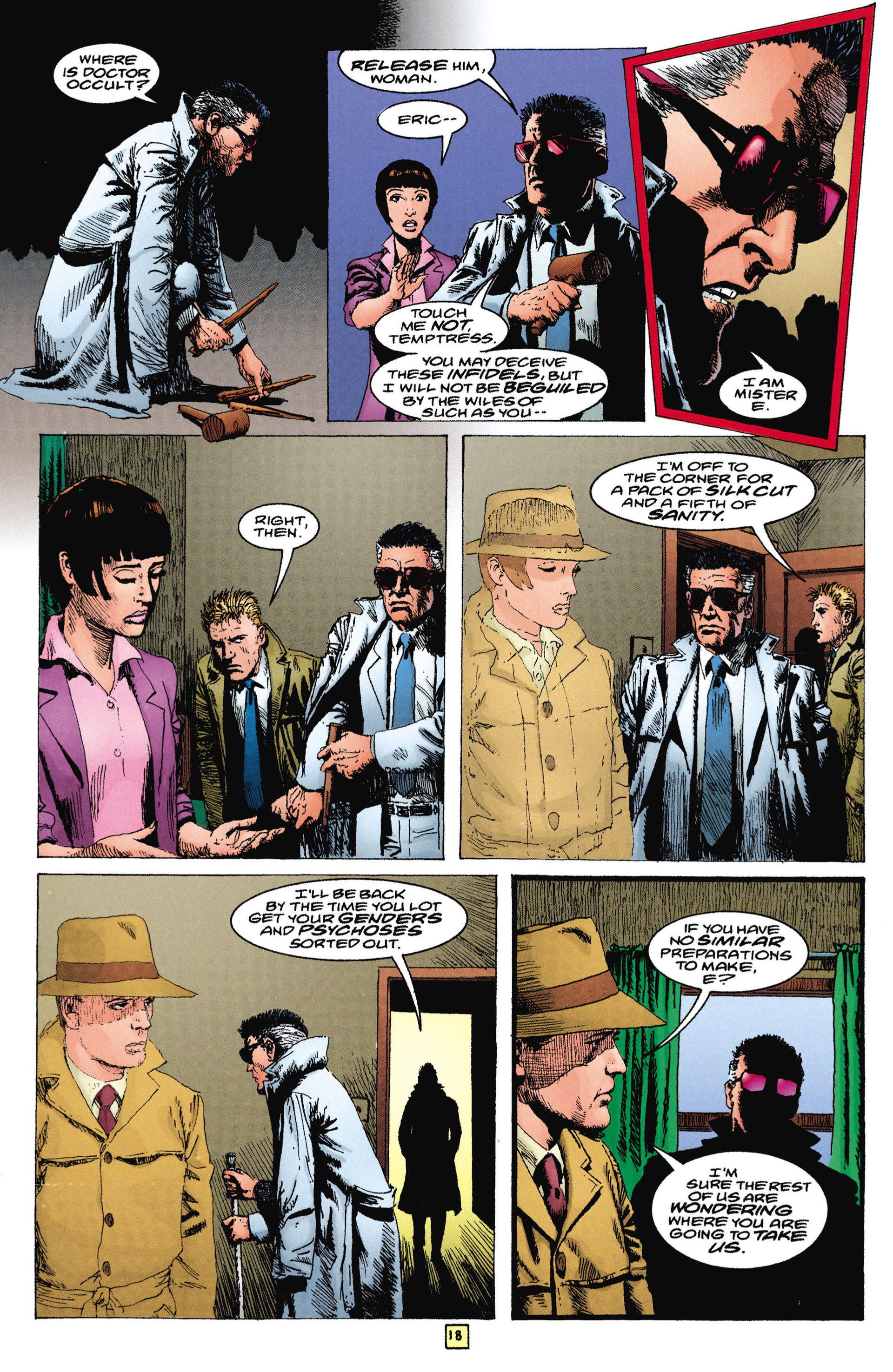 Read online The Trenchcoat Brigade comic -  Issue #1 - 18