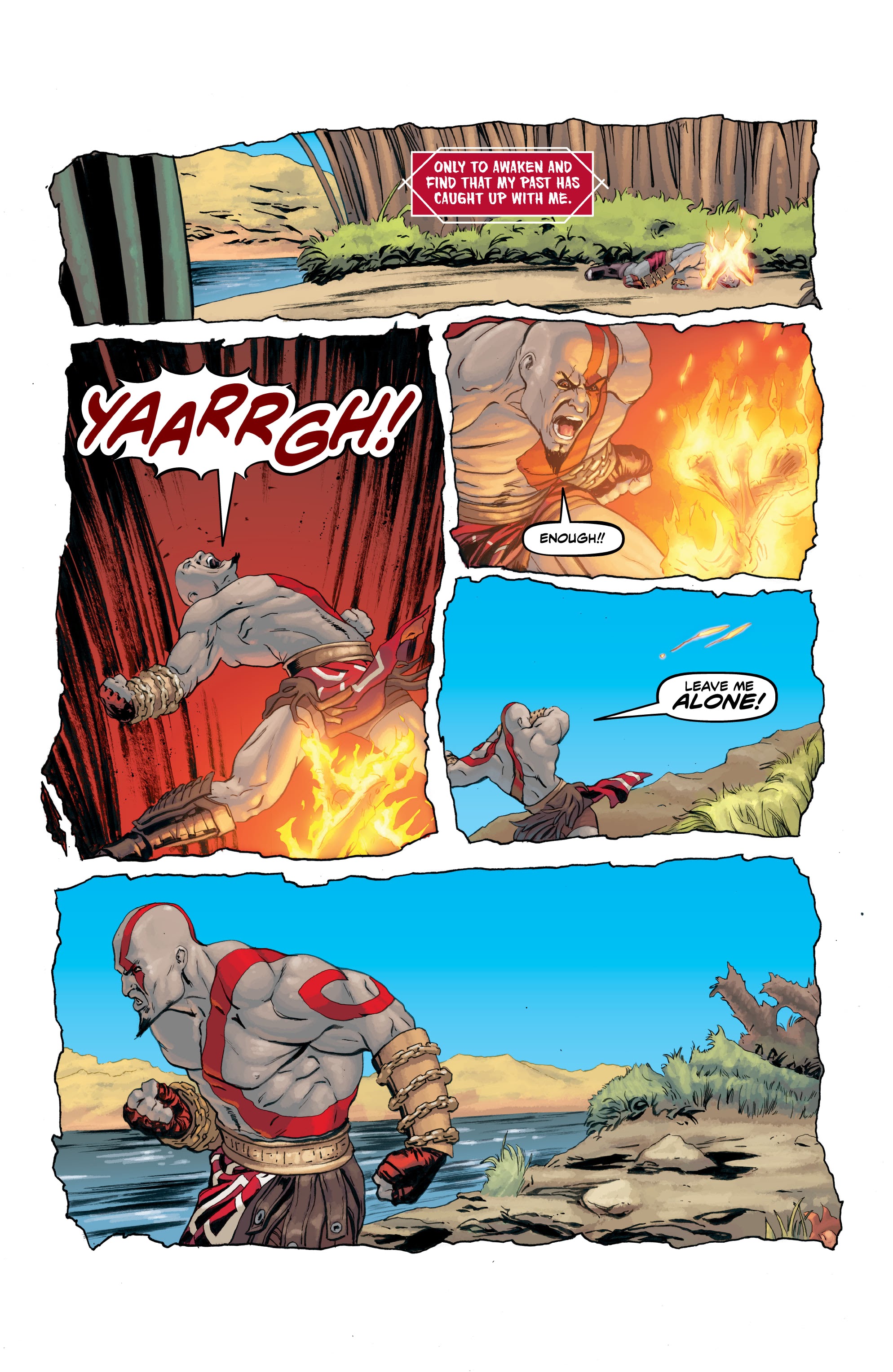 Read online God of War: Fallen God comic -  Issue #1 - 8