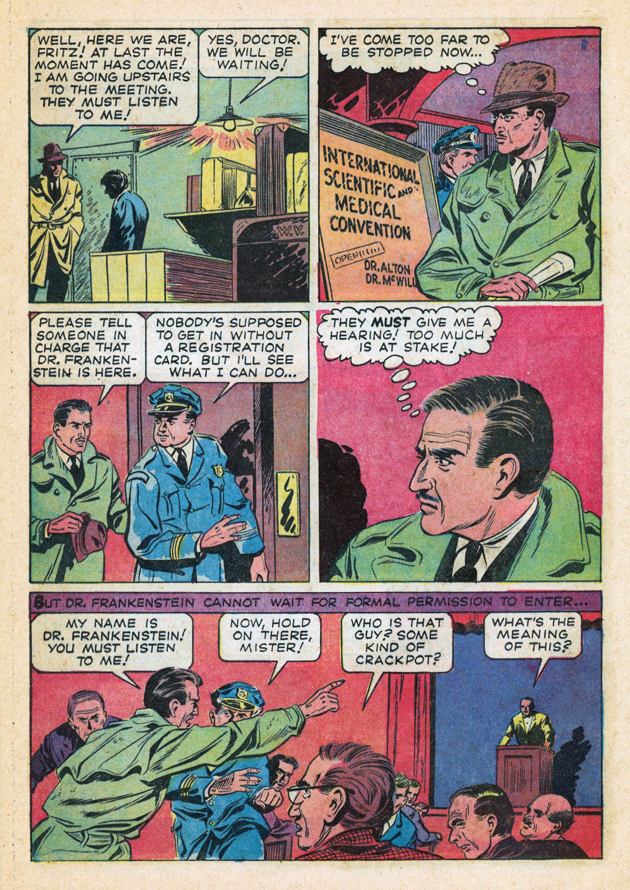 Read online Frankenstein (1964) comic -  Issue #1 - 28