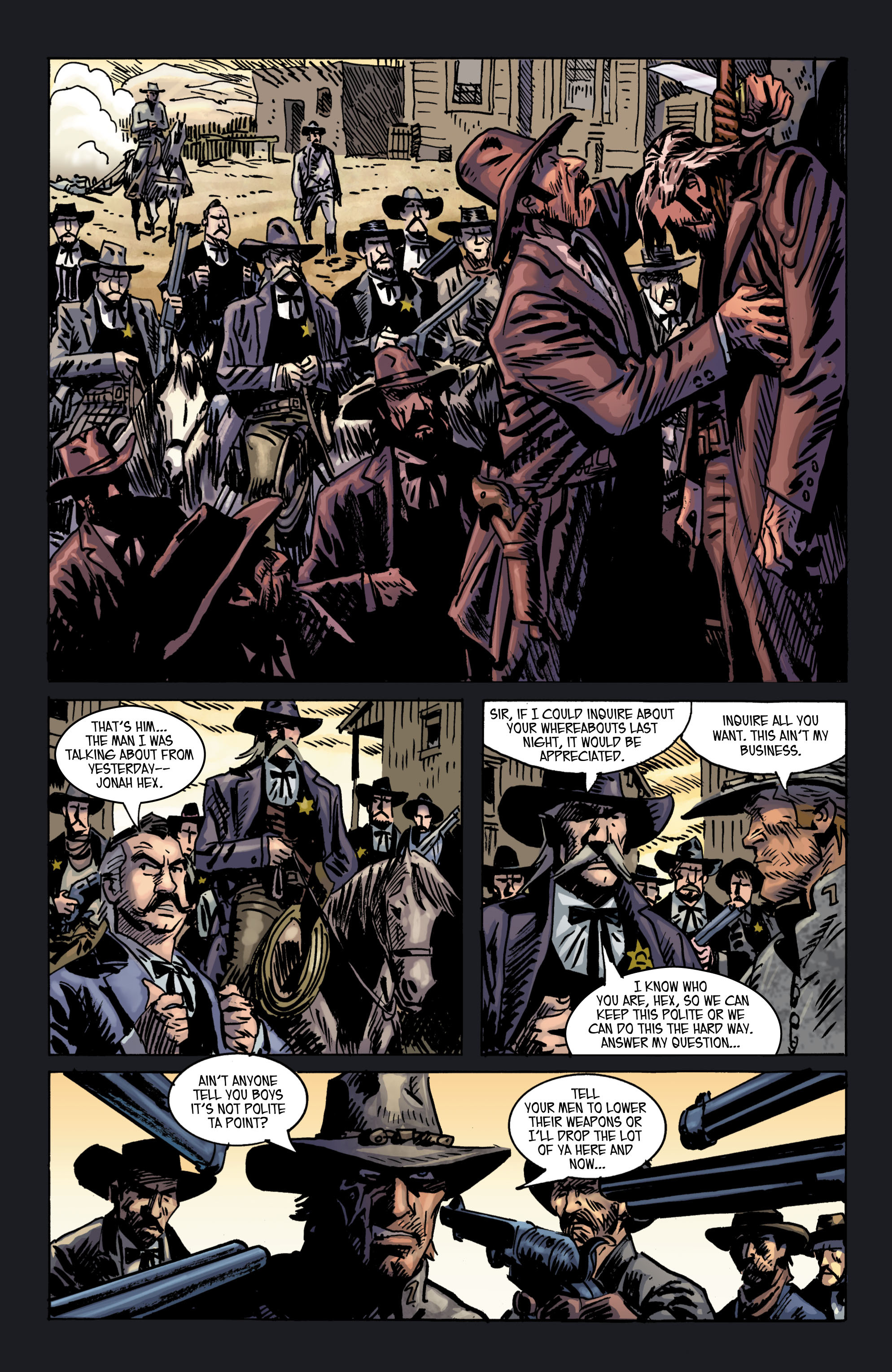 Read online Jonah Hex (2006) comic -  Issue #54 - 12