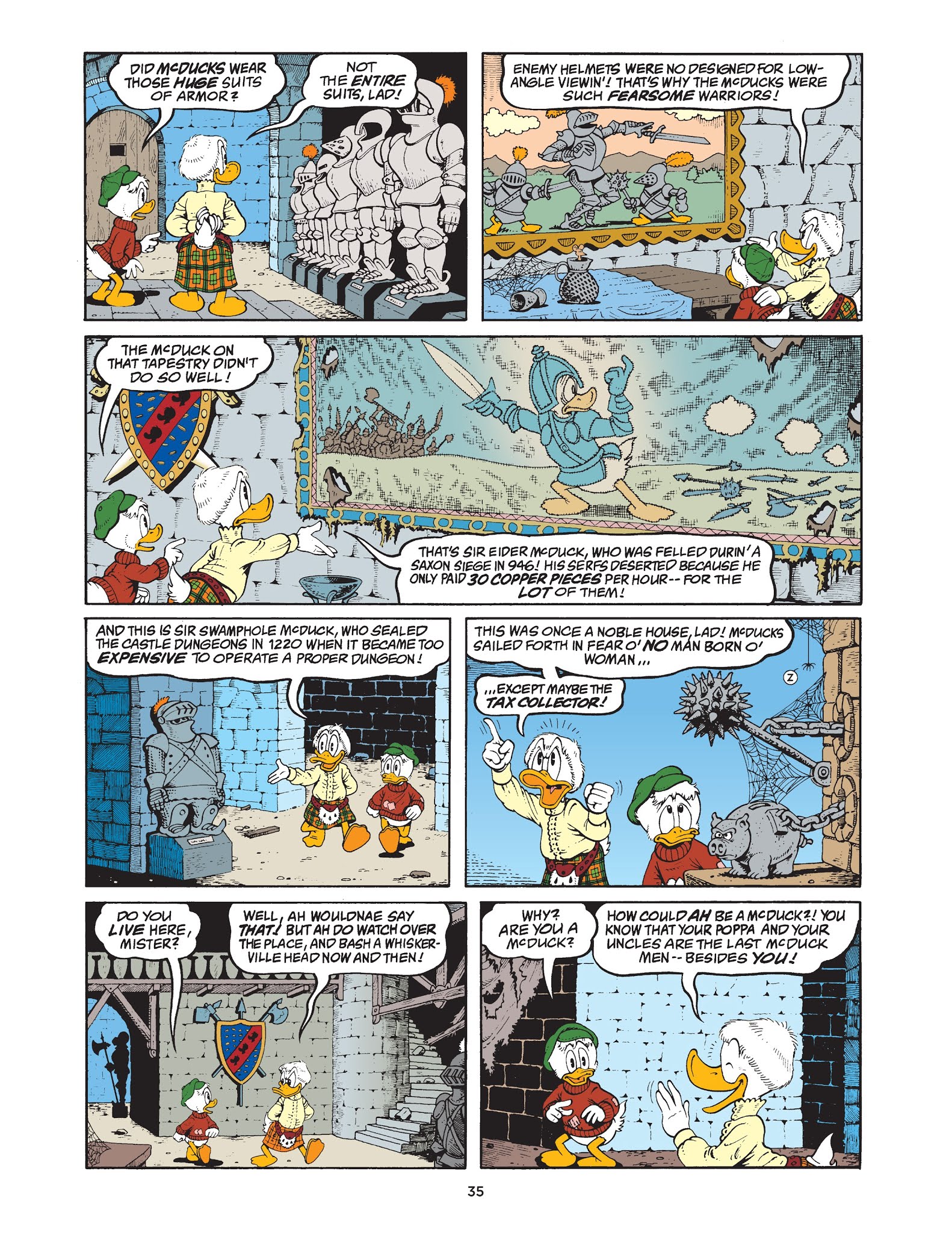 Read online Walt Disney Uncle Scrooge and Donald Duck: The Don Rosa Library comic -  Issue # TPB 4 (Part 1) - 36