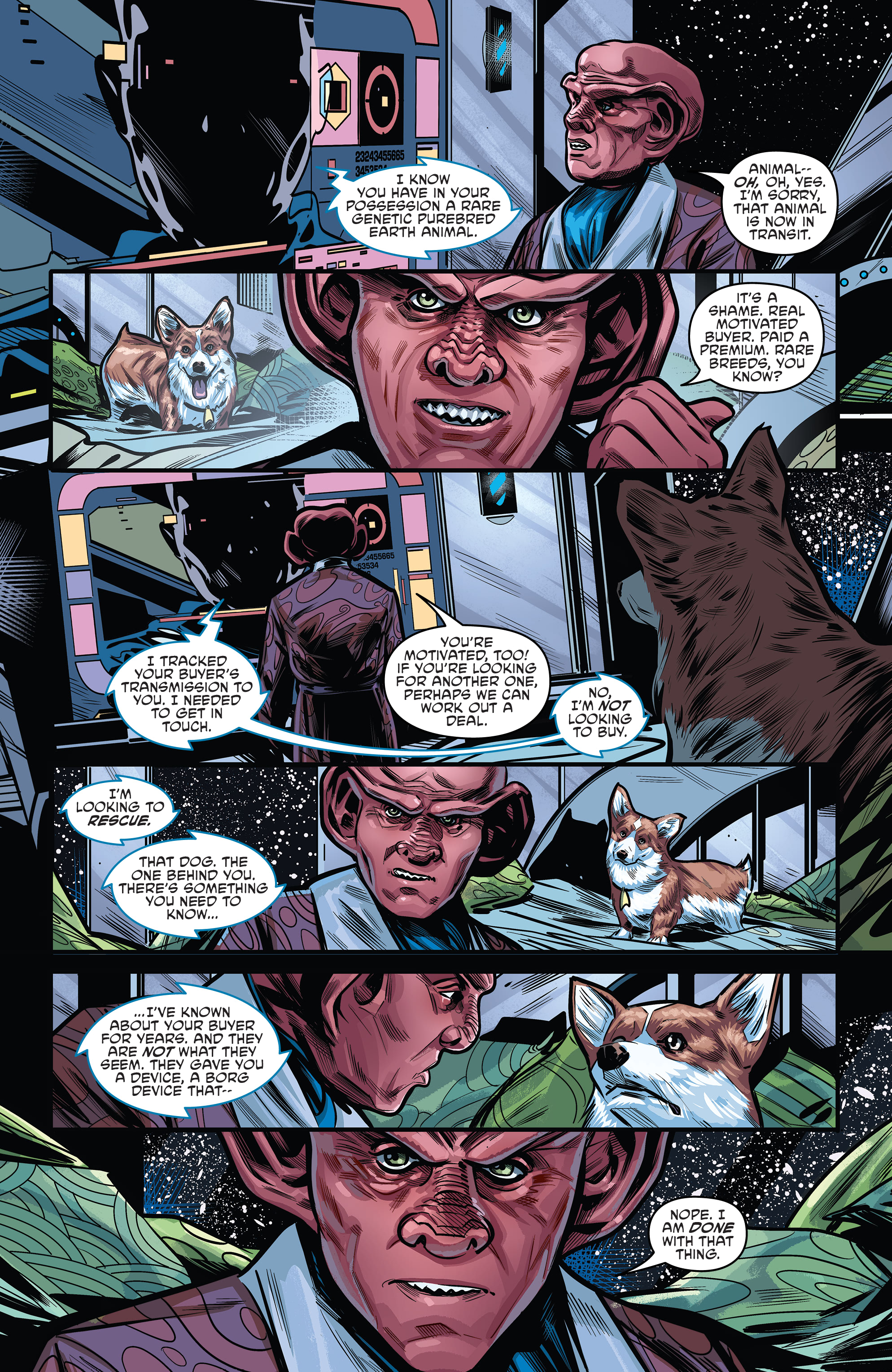 Read online Star Trek: Deep Space Nine - The Dog of War comic -  Issue #1 - 22