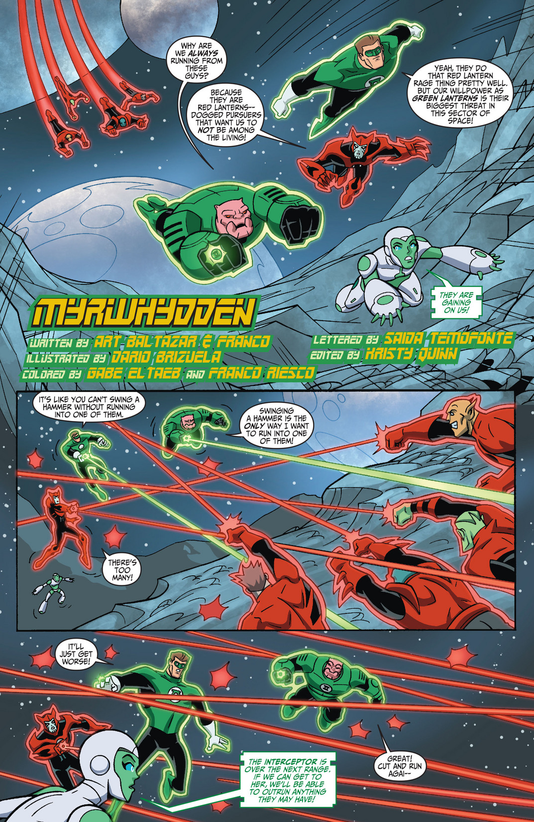 Read online Green Lantern: The Animated Series comic -  Issue #9 - 2