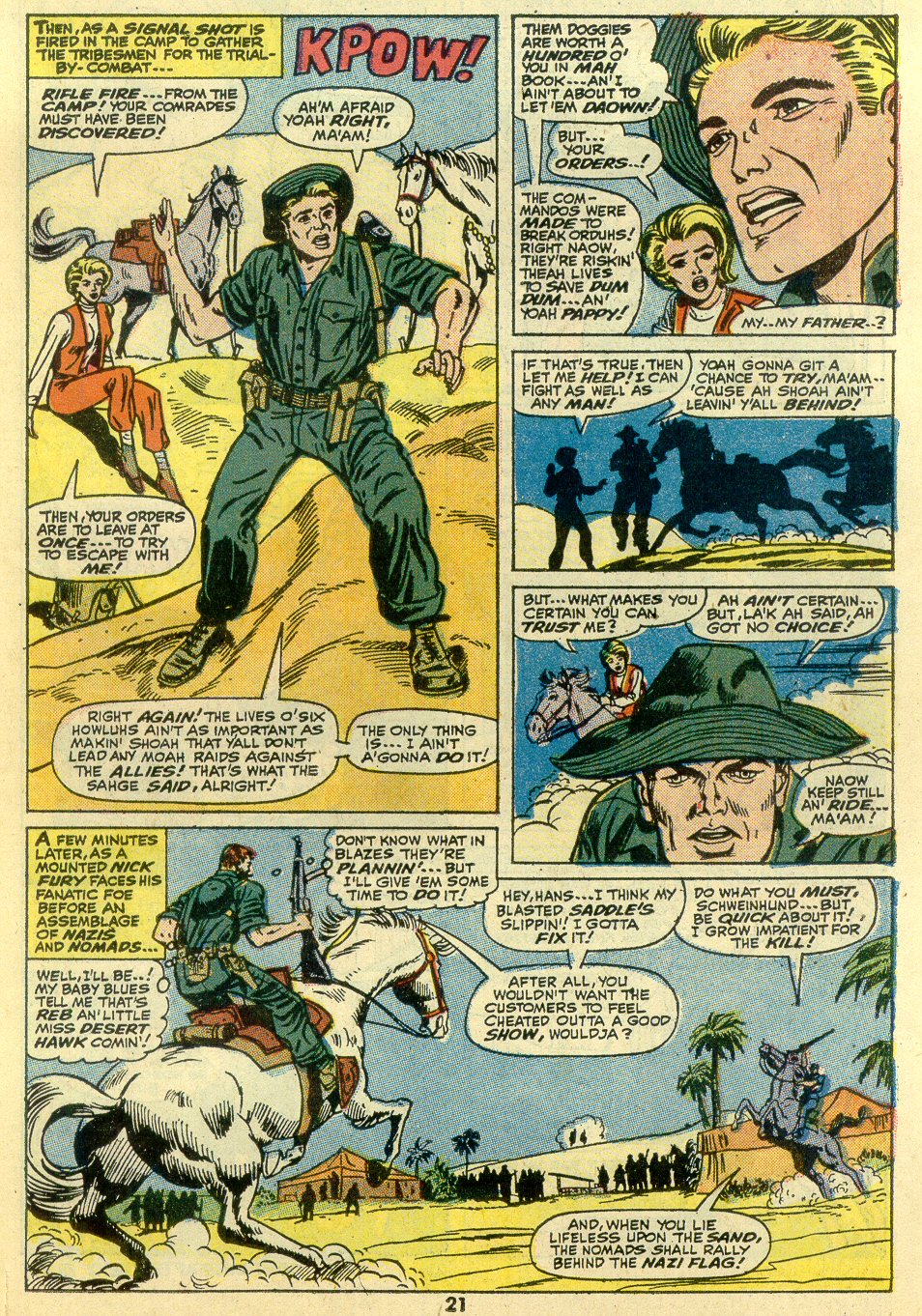 Read online Sgt. Fury comic -  Issue #107 - 23