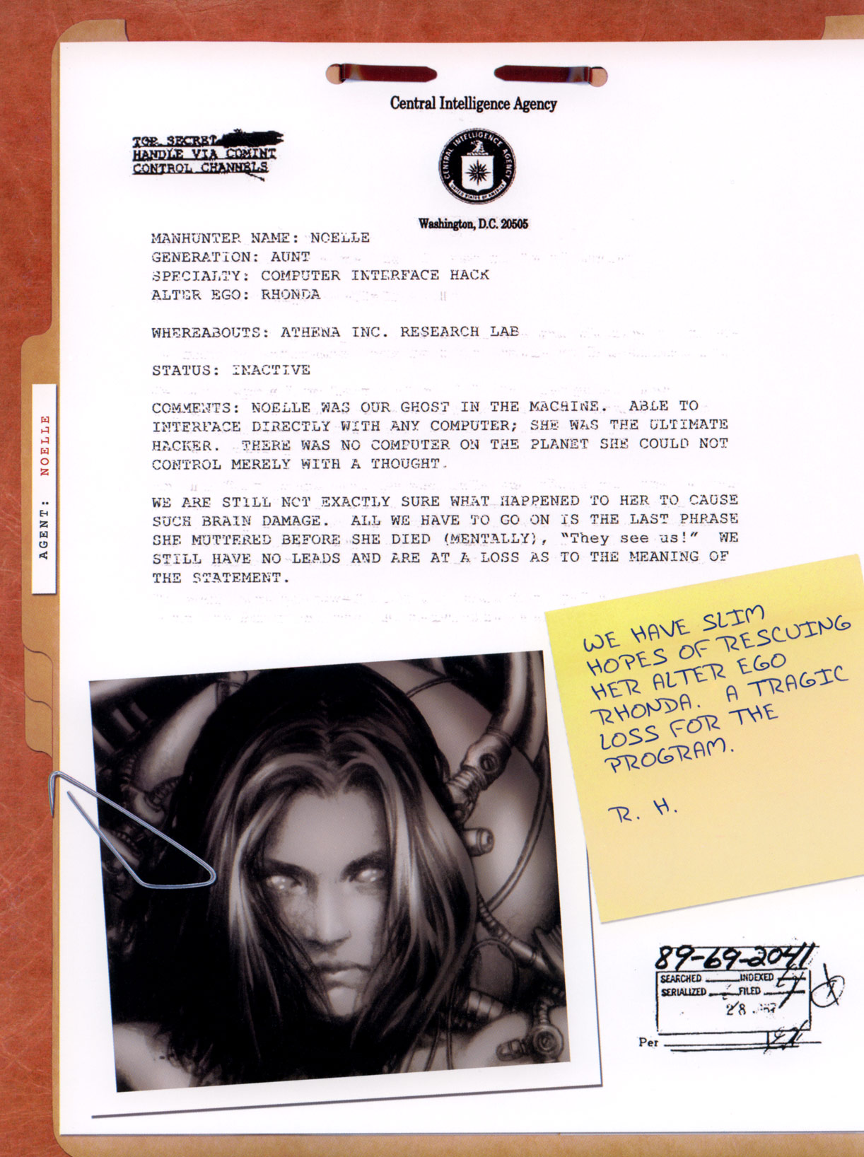 Read online Athena Inc. Agent Roster comic -  Issue # Full - 17