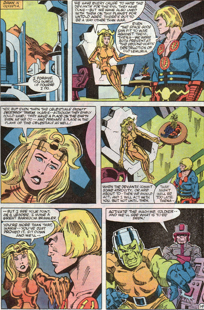 Read online Eternals (1985) comic -  Issue #5 - 20