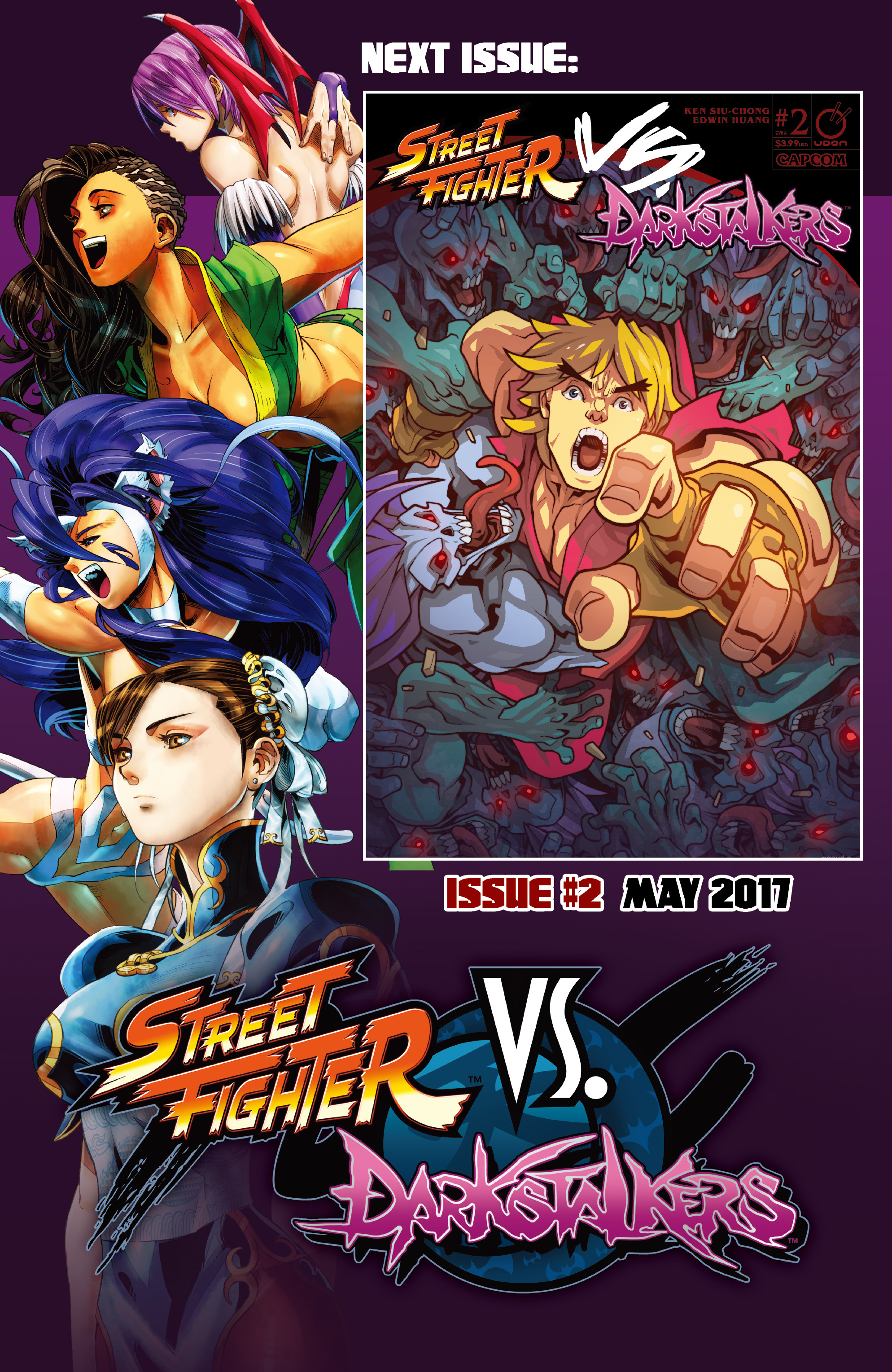 Read online Street Fighter VS Darkstalkers comic -  Issue #1 - 24