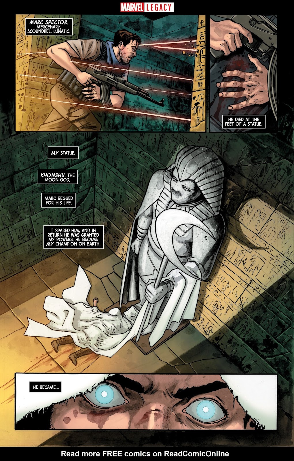 Moon Knight (2016) issue Marvel Legacy Primer Pages - Page 2