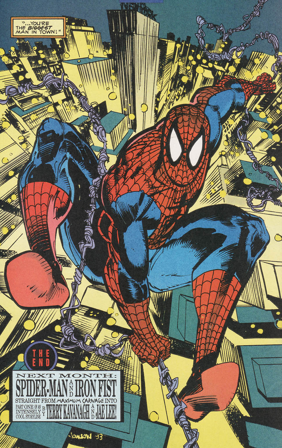 Read online Spider-Man (1990) comic -  Issue #40 - Light The Night Part 3 of 3 - 23