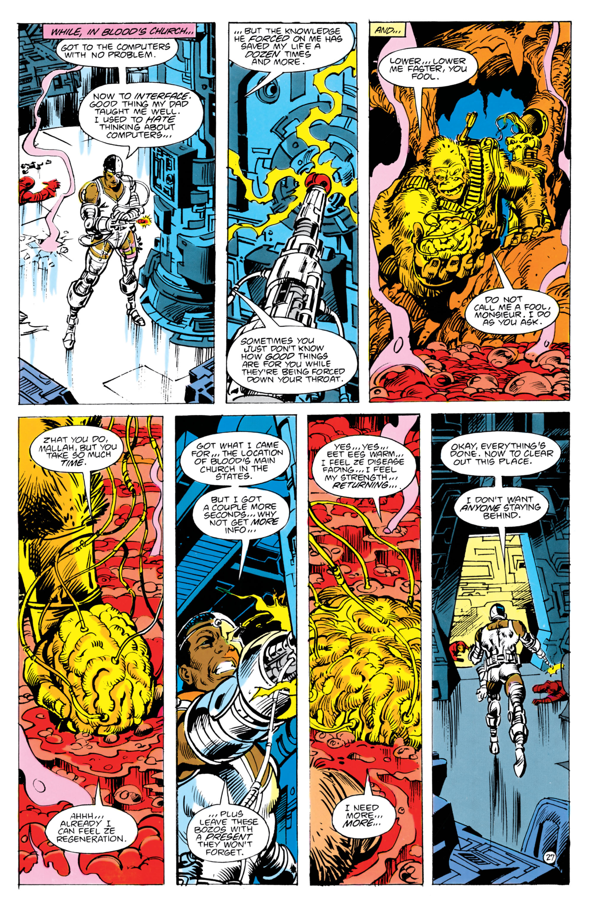 Read online The New Teen Titans (1984) comic -  Issue #27 - 28