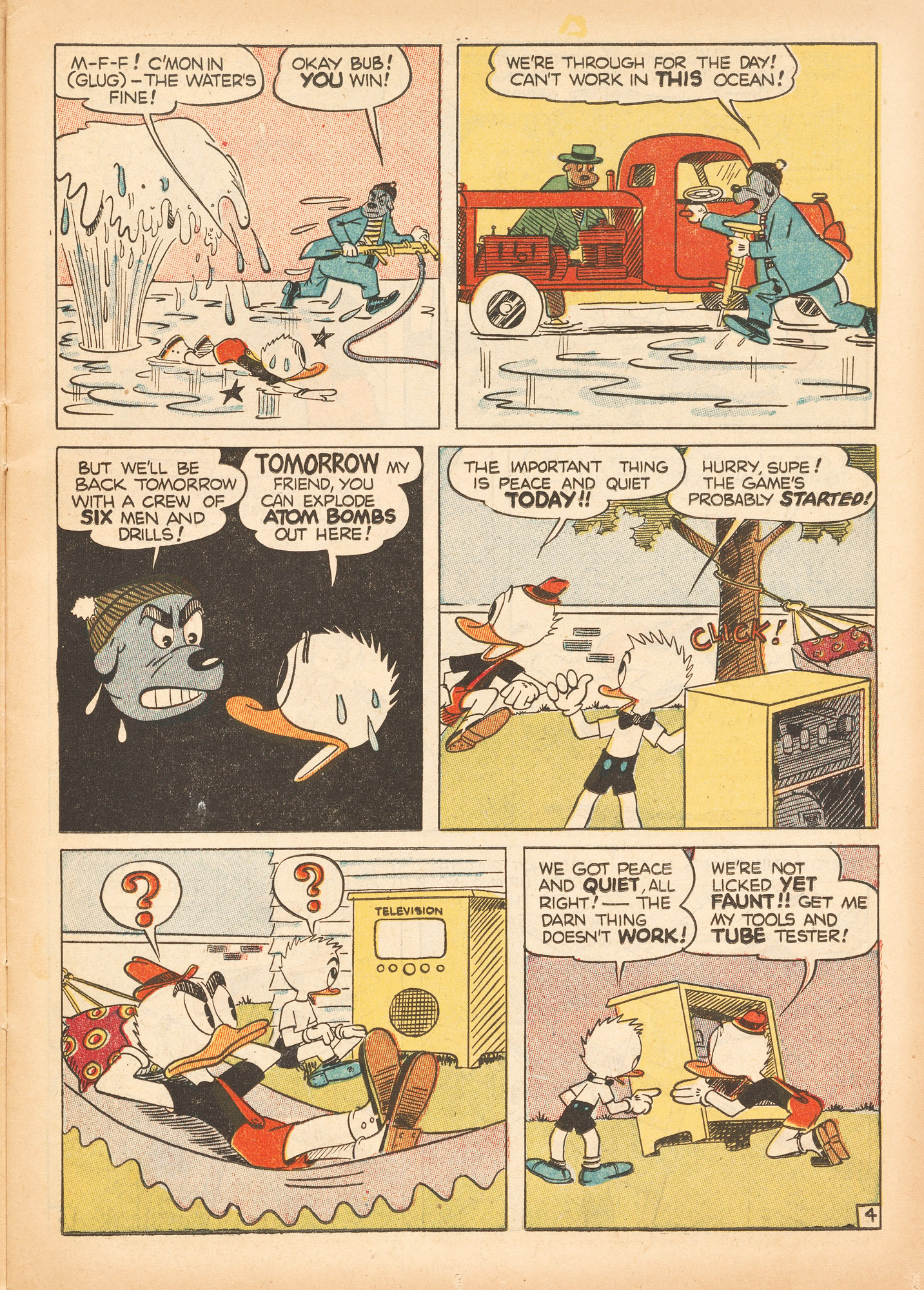 Read online Super Duck Comics comic -  Issue #15 - 15