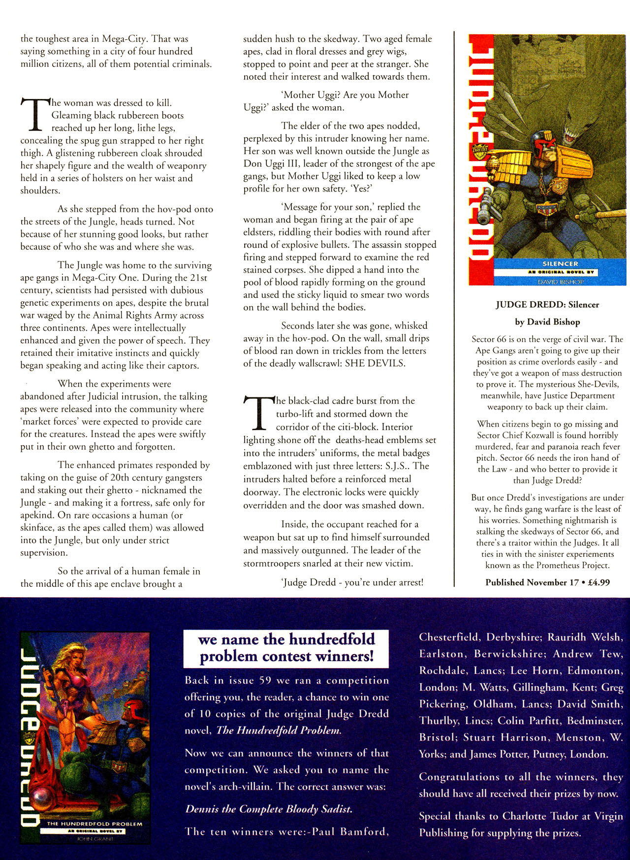 Read online Judge Dredd: The Megazine (vol. 2) comic -  Issue #67 - 14