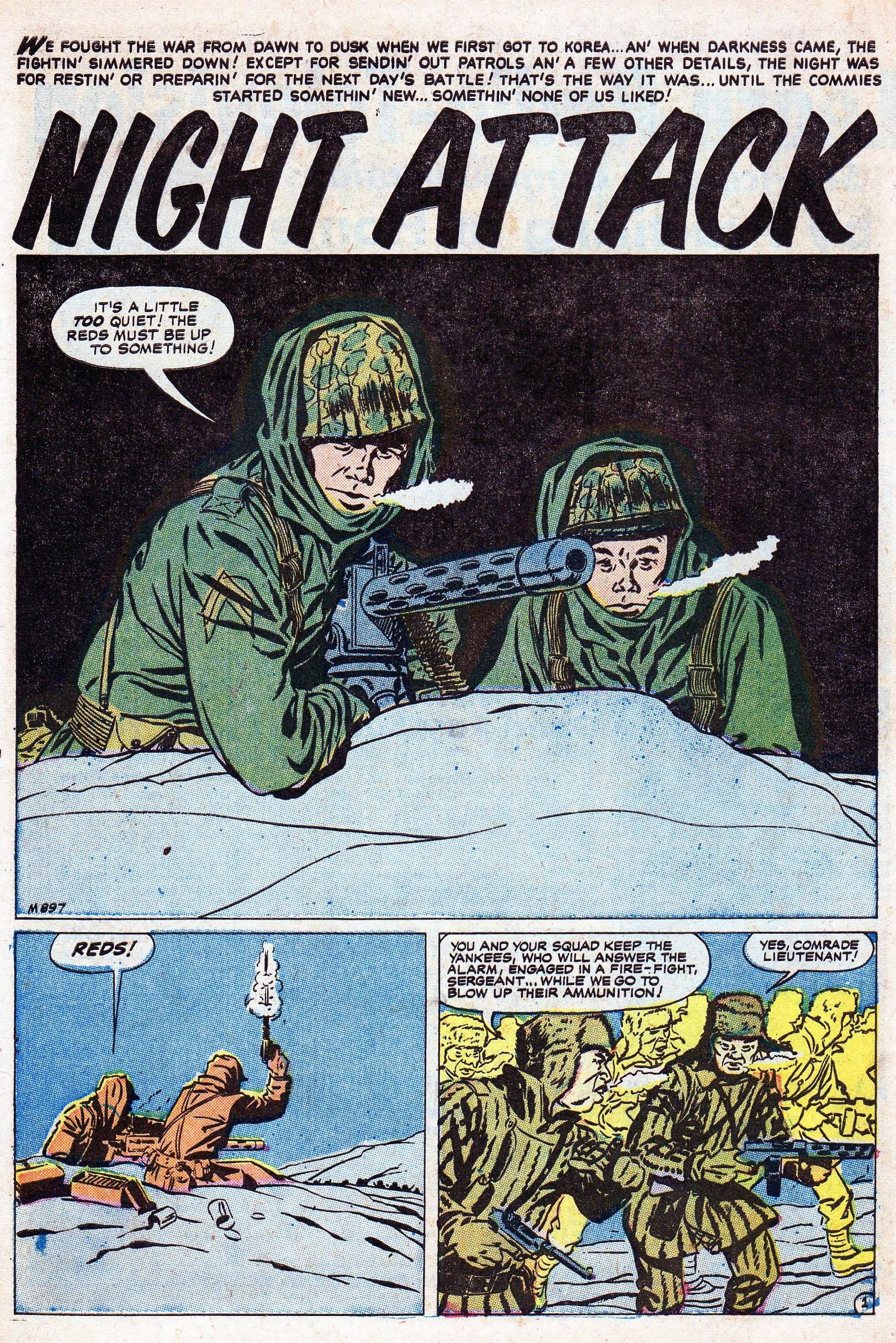 Read online Marines in Battle comic -  Issue #20 - 10