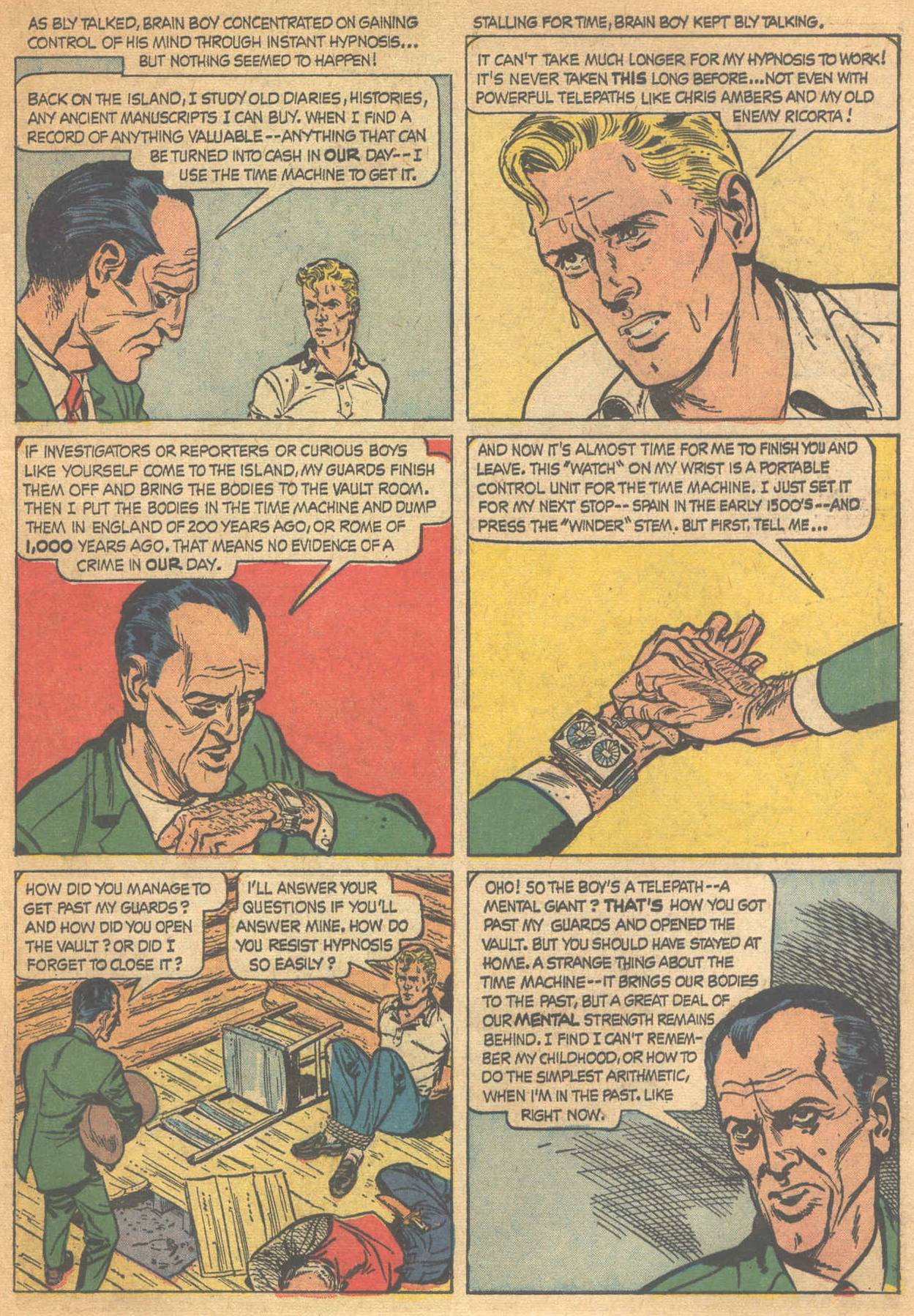 Read online Brain Boy (1962) comic -  Issue #4 - 19